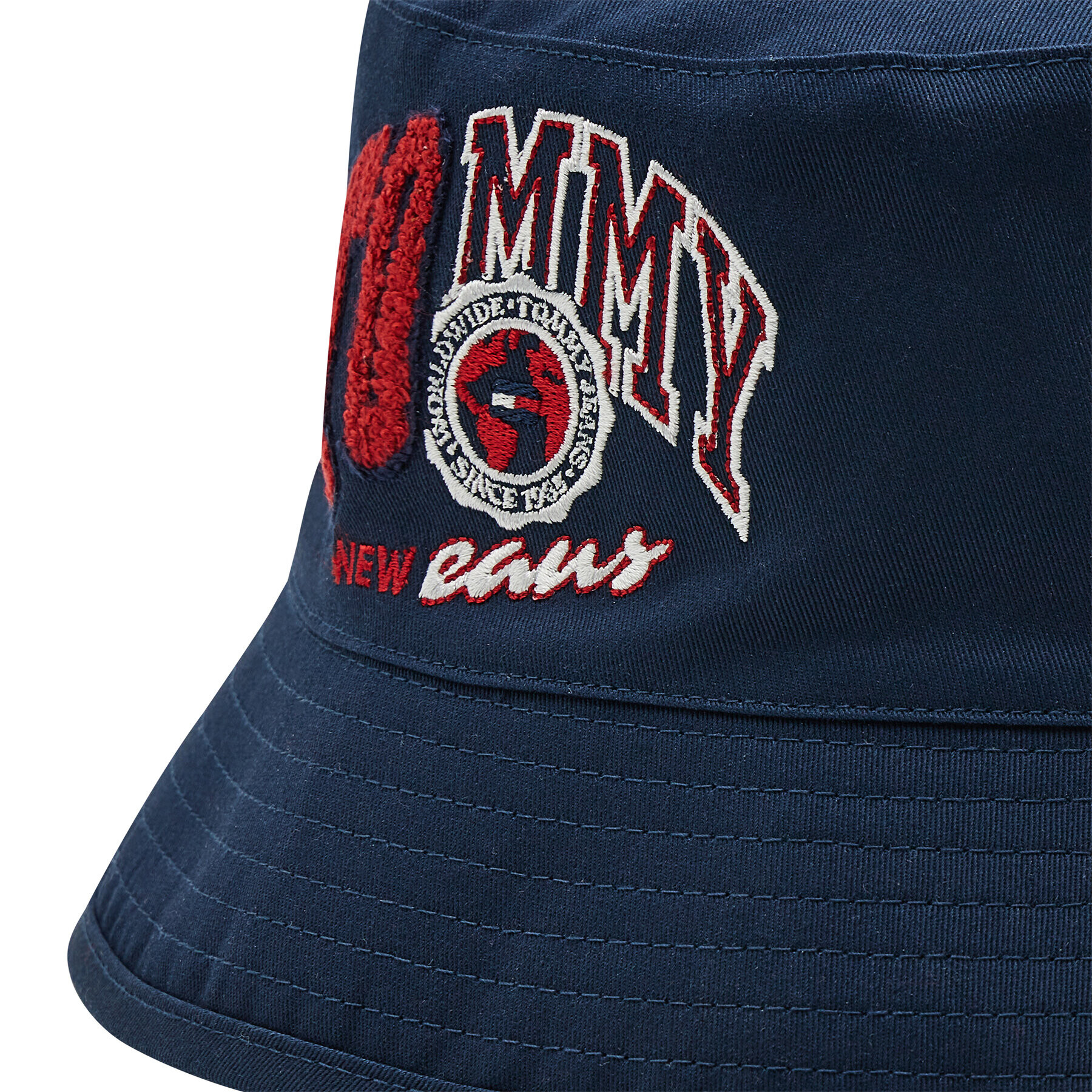 Tommy Jeans Klobouk Tjw Heritage Bucket Rev Cp AM0AM08497 Fialová - Pepit.cz