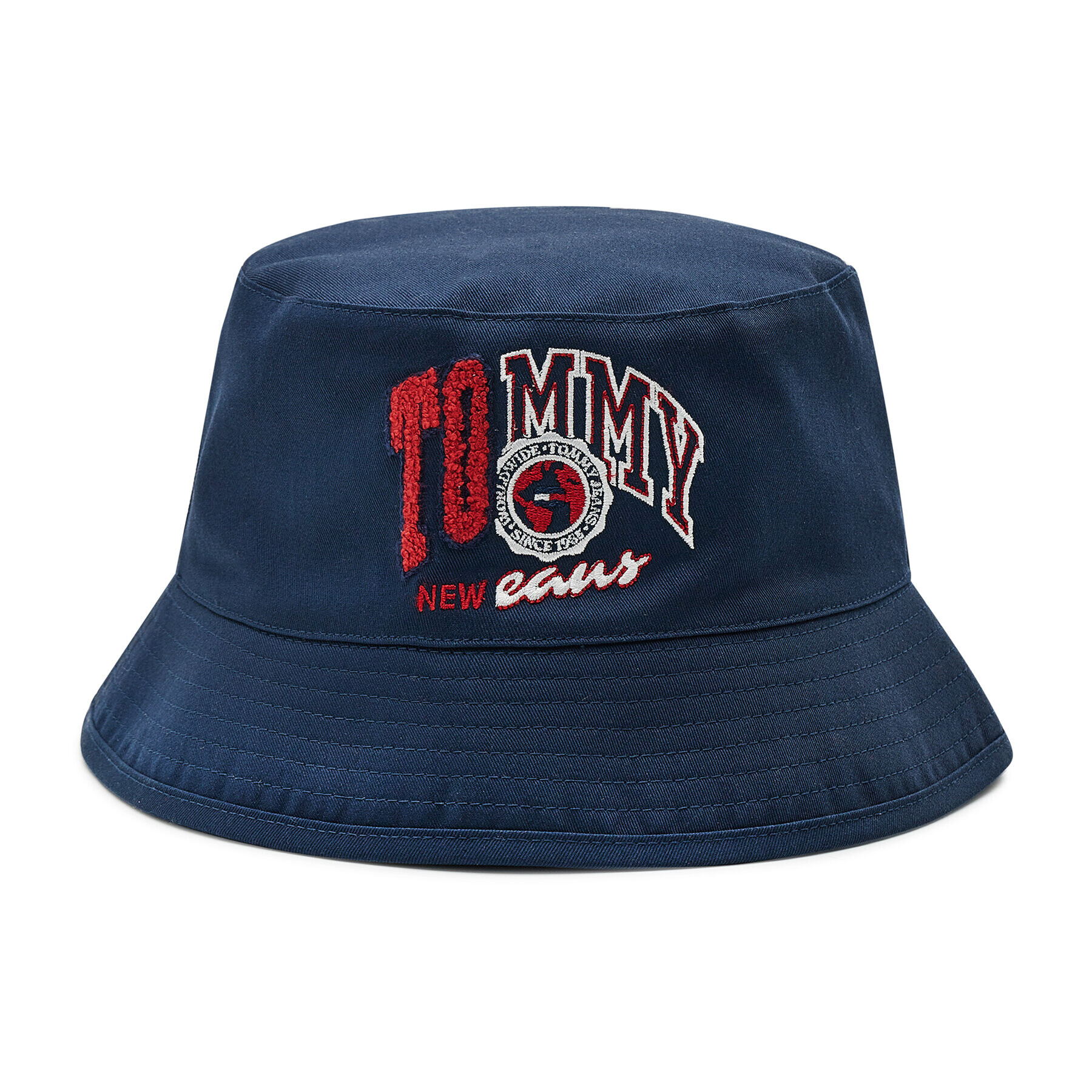 Tommy Jeans Klobouk Tjw Heritage Bucket Rev Cp AM0AM08497 Fialová - Pepit.cz