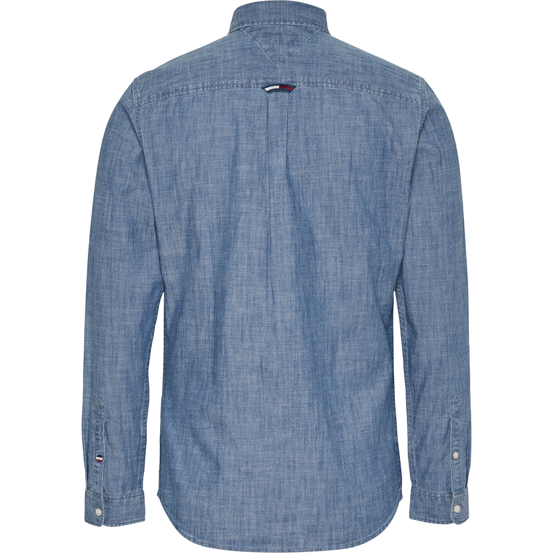 Tommy Jeans Košile Tjm Chambray DM0DM07922 Modrá Regular Fit - Pepit.cz