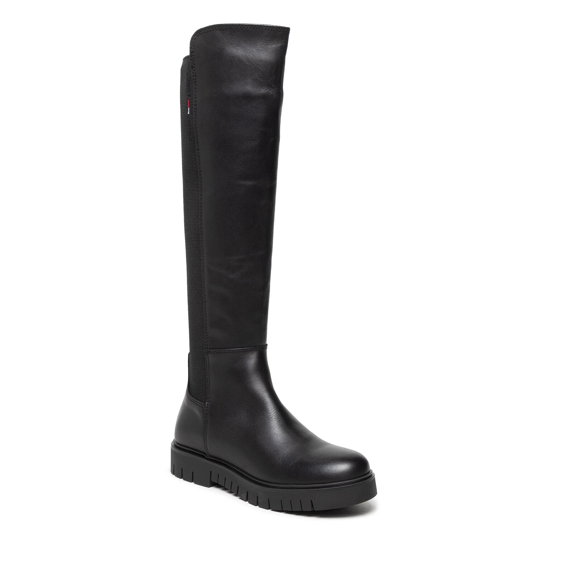 Tommy Jeans Kozačky Essrentiales Longboot EN0EN01549 Černá - Pepit.cz