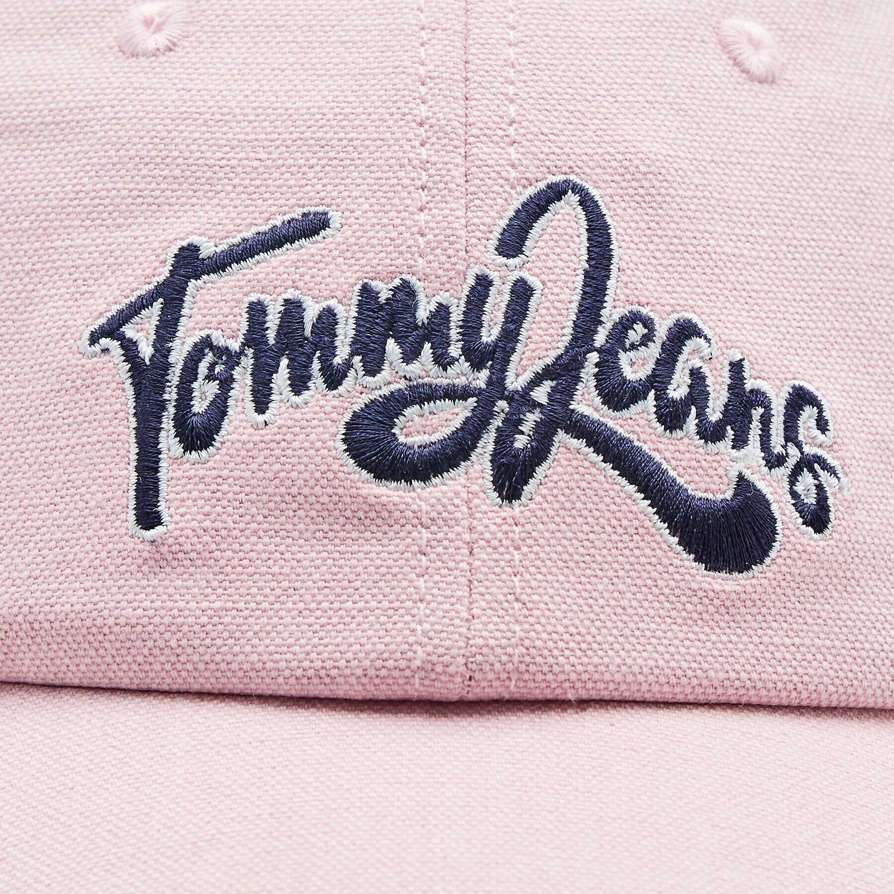 Tommy Jeans Kšiltovka Canvas Summer AW0AW14606 Růžová - Pepit.cz