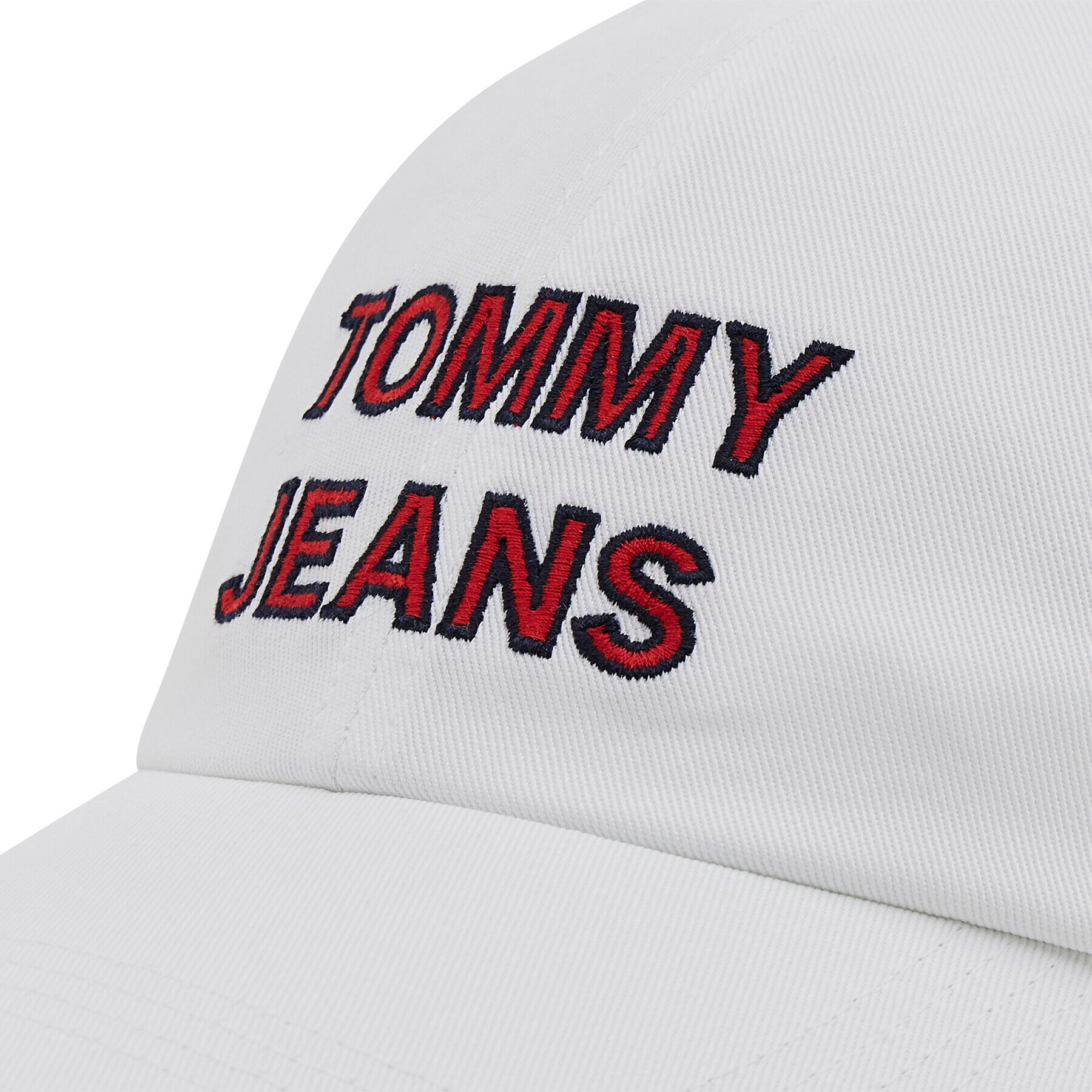 Tommy Jeans Kšiltovka Graphic Cap AW0AW10191 Bílá - Pepit.cz