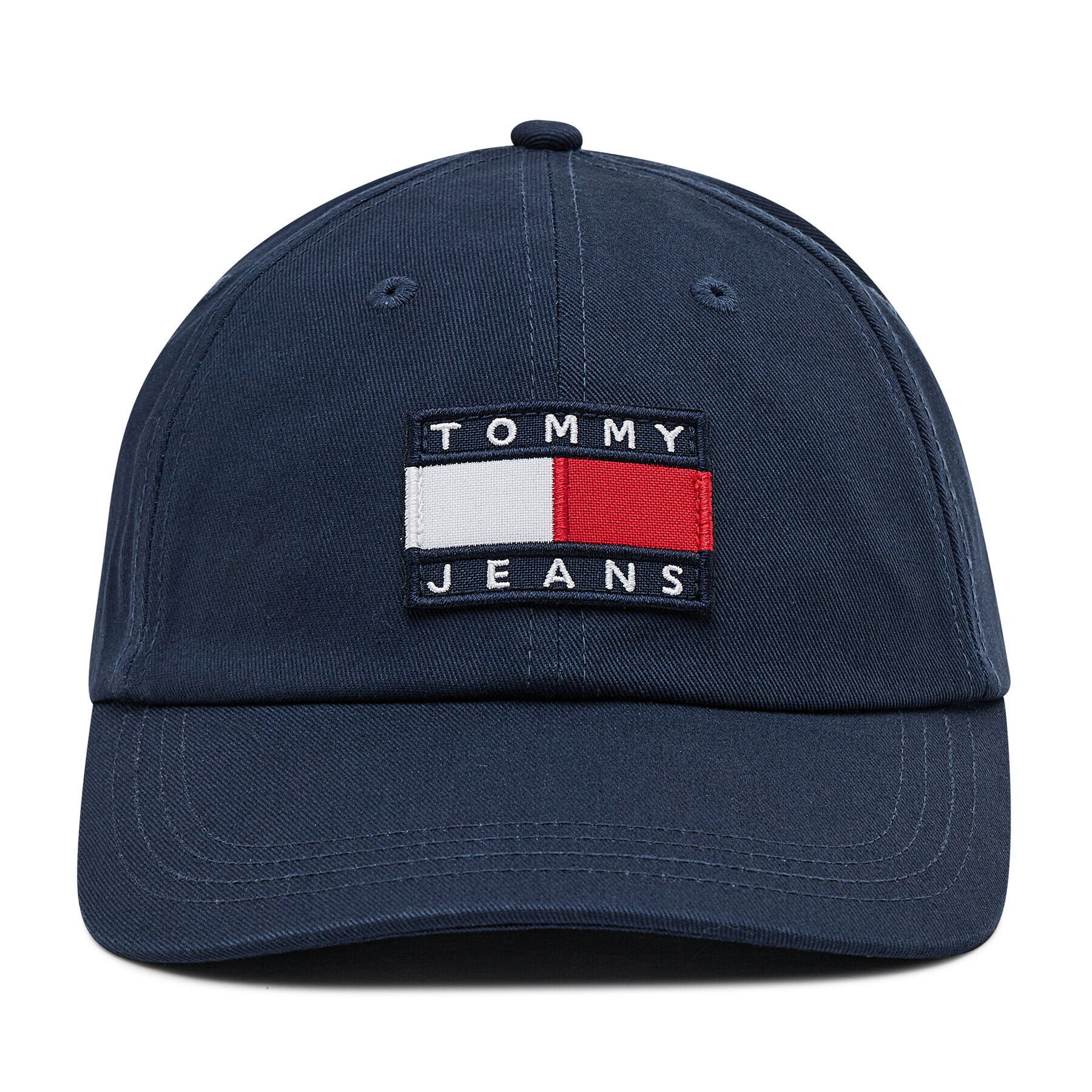 Tommy Jeans Kšiltovka Heritage Cap AW0AW10185 Tmavomodrá - Pepit.cz