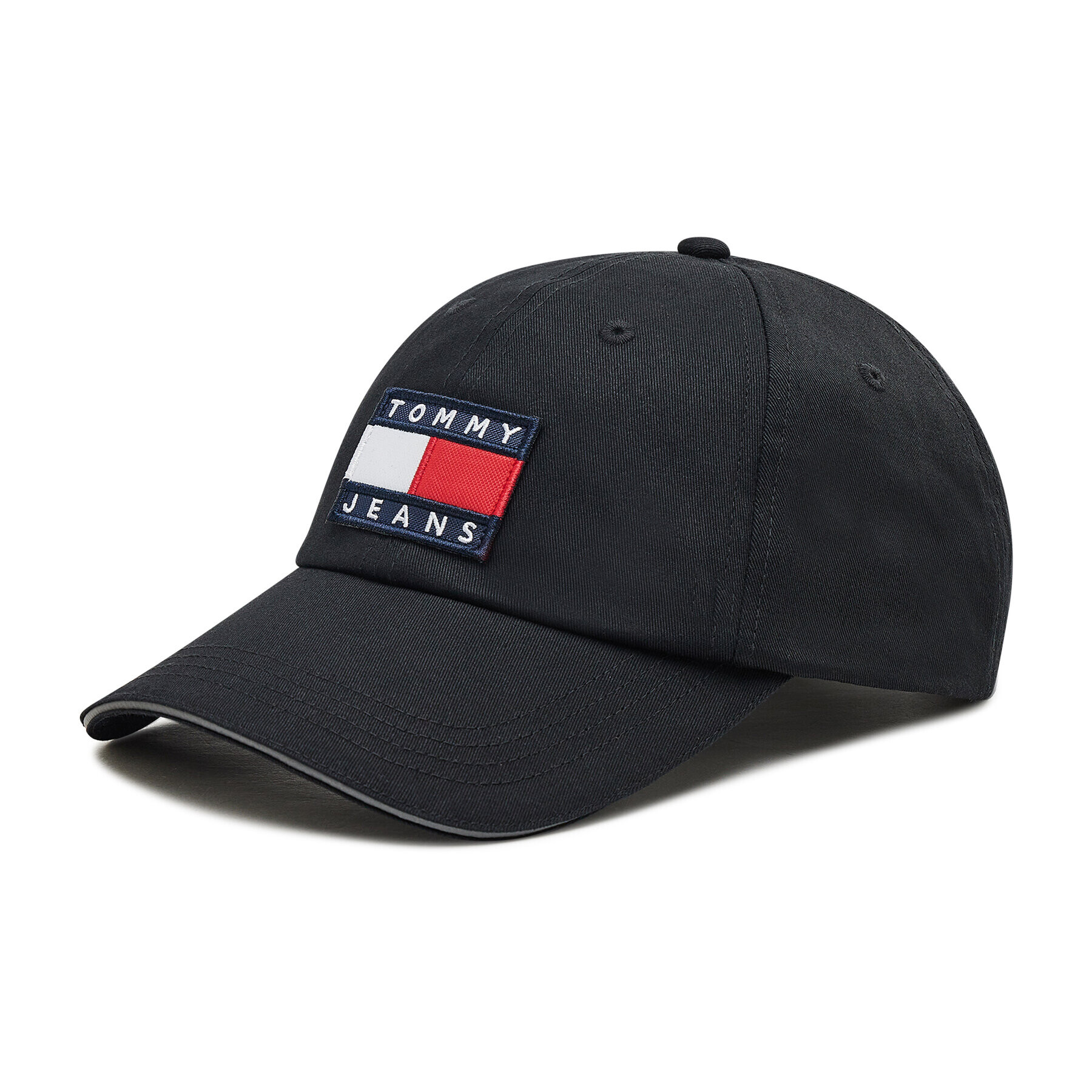 Tommy Jeans Kšiltovka Heritage Cap Seasonal AM0AM08252 Černá - Pepit.cz