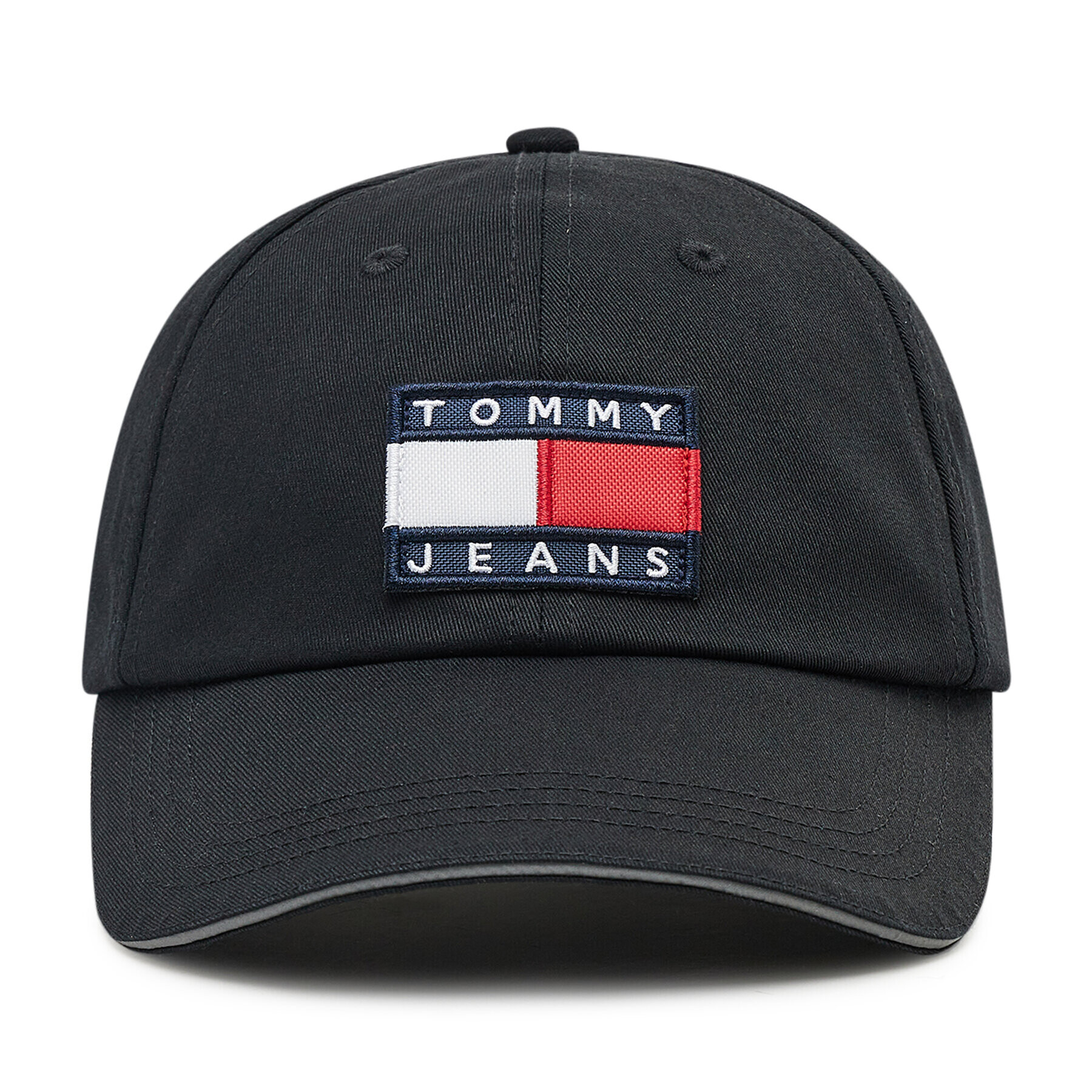 Tommy Jeans Kšiltovka Heritage Cap Seasonal AM0AM08252 Černá - Pepit.cz