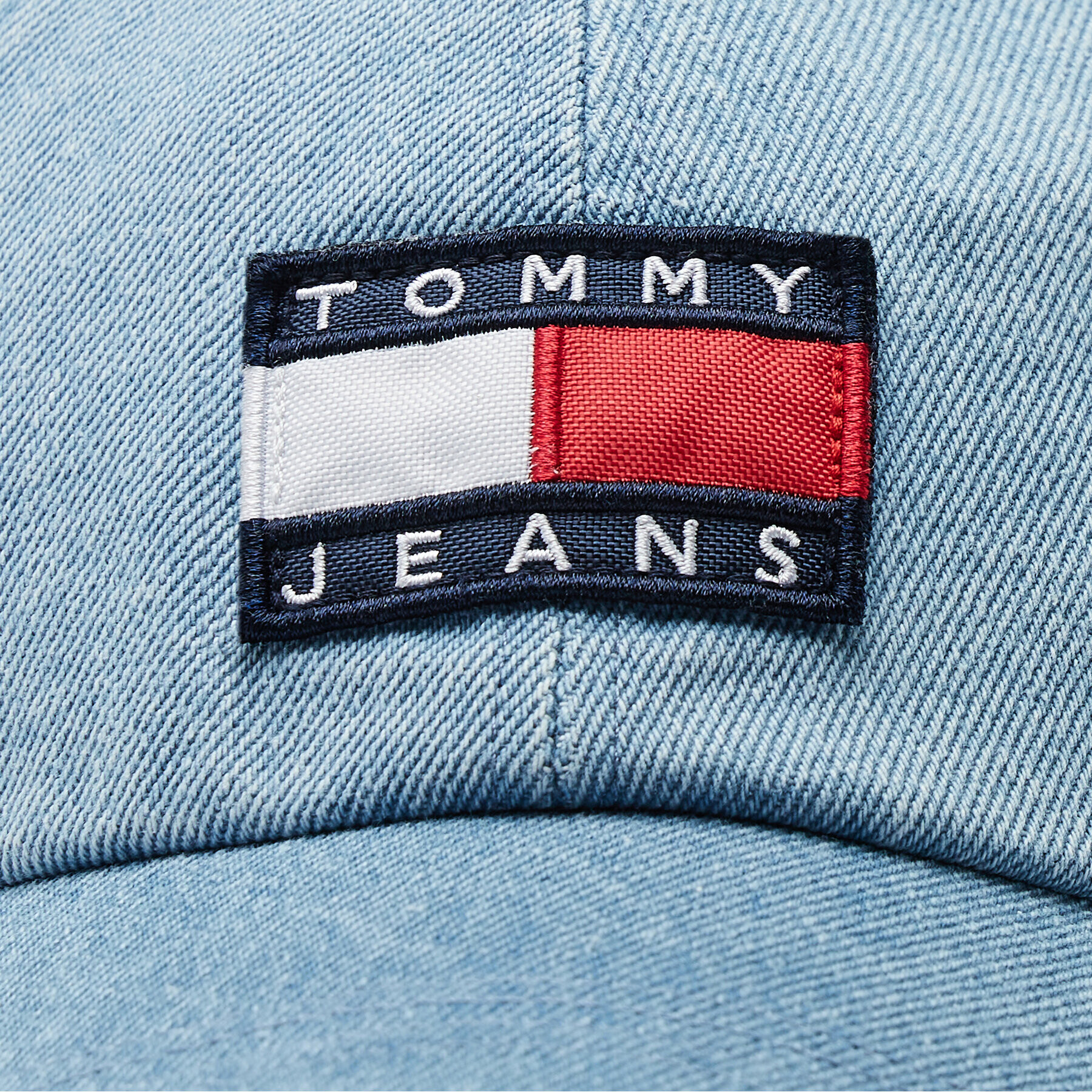 Tommy Jeans Kšiltovka Heritage Denim AM0AM11110 Modrá - Pepit.cz