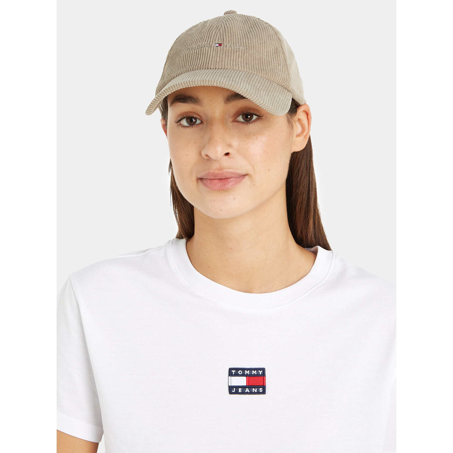 Tommy Jeans Kšiltovka Im Tju Sport Corduroy Cap AU0AU01807 Zelená - Pepit.cz