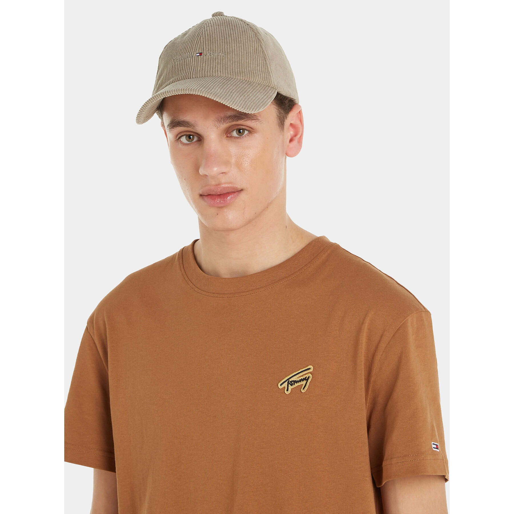 Tommy Jeans Kšiltovka Im Tju Sport Corduroy Cap AU0AU01807 Zelená - Pepit.cz