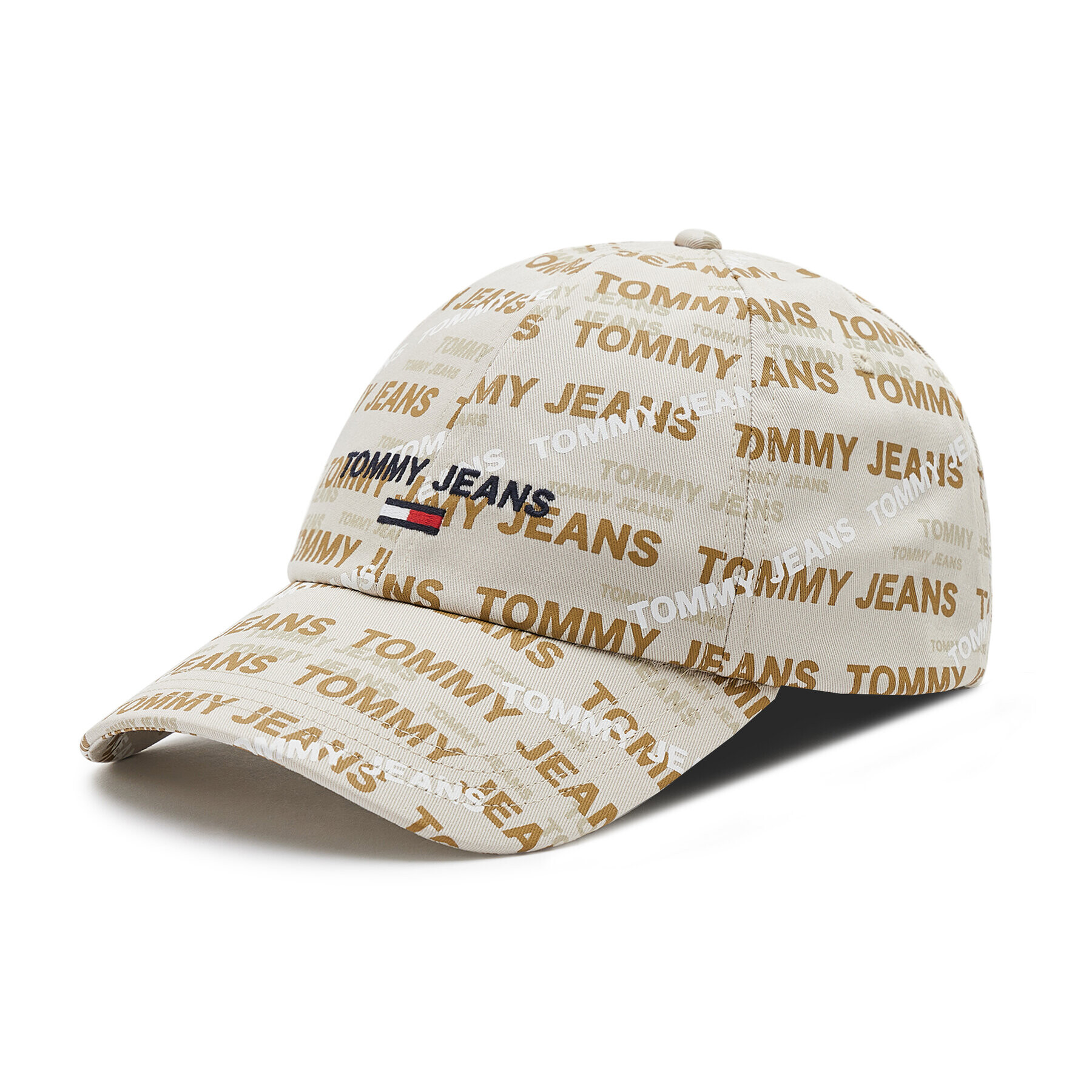 Tommy Jeans Kšiltovka Sport Printed AM0AM09514 Béžová - Pepit.cz