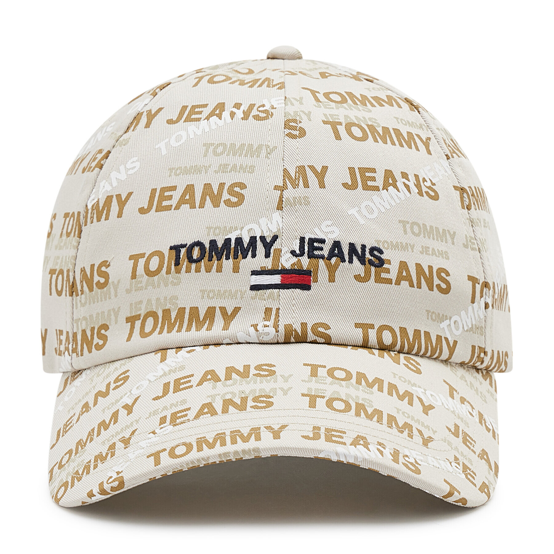 Tommy Jeans Kšiltovka Sport Printed AM0AM09514 Béžová - Pepit.cz