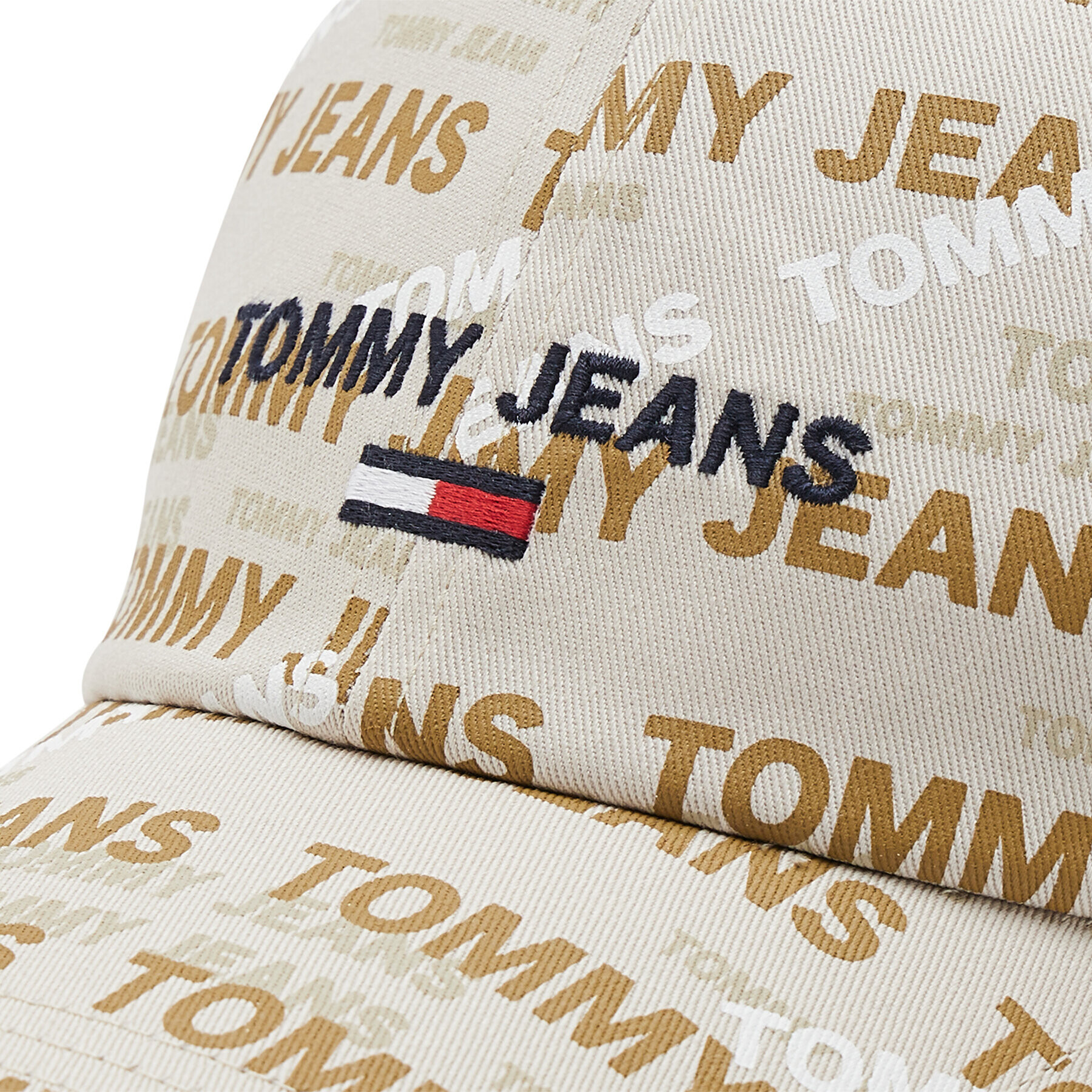 Tommy Jeans Kšiltovka Sport Printed AM0AM09514 Béžová - Pepit.cz