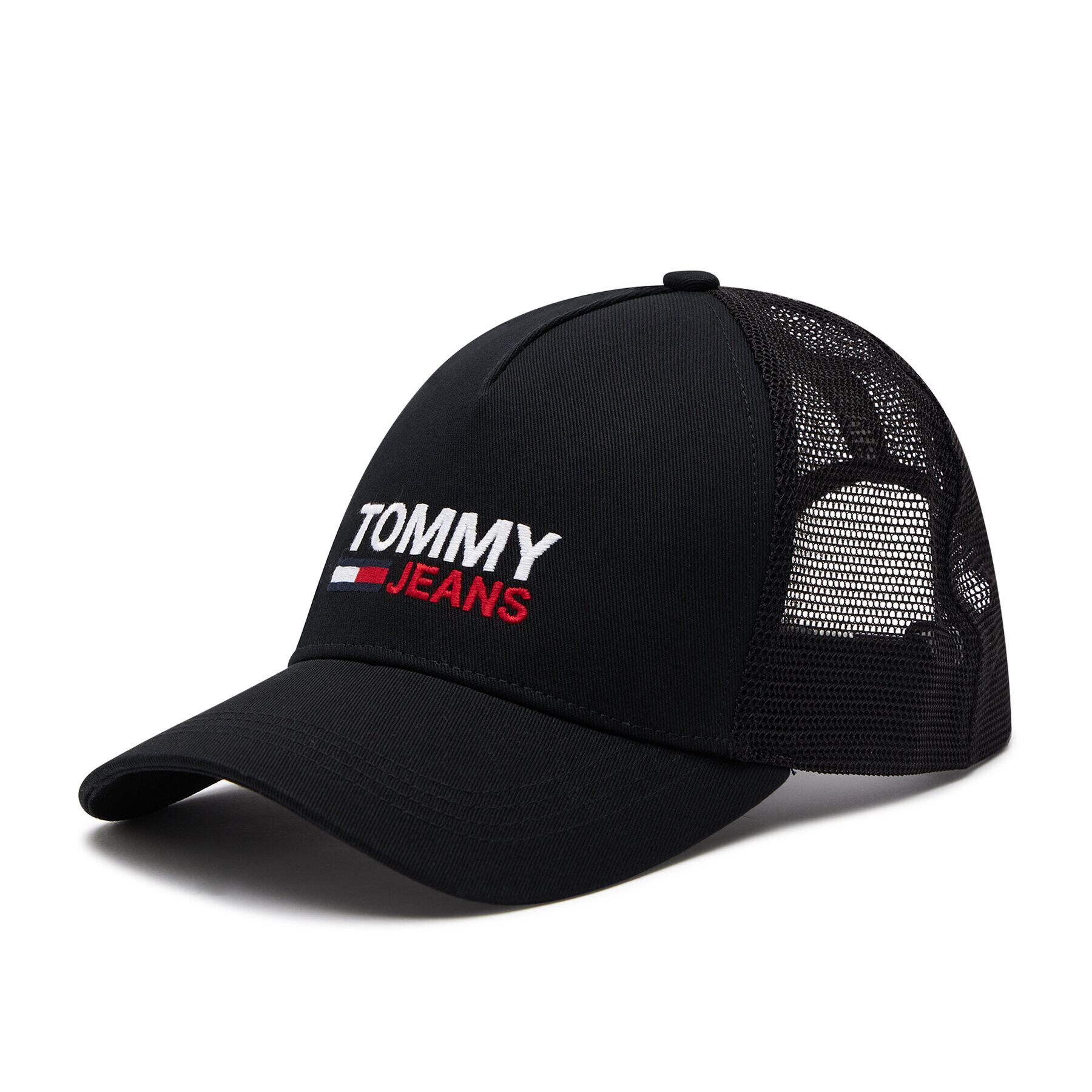 Tommy Jeans Kšiltovka Tjm Flag Trucker AM0AM07172 Černá - Pepit.cz