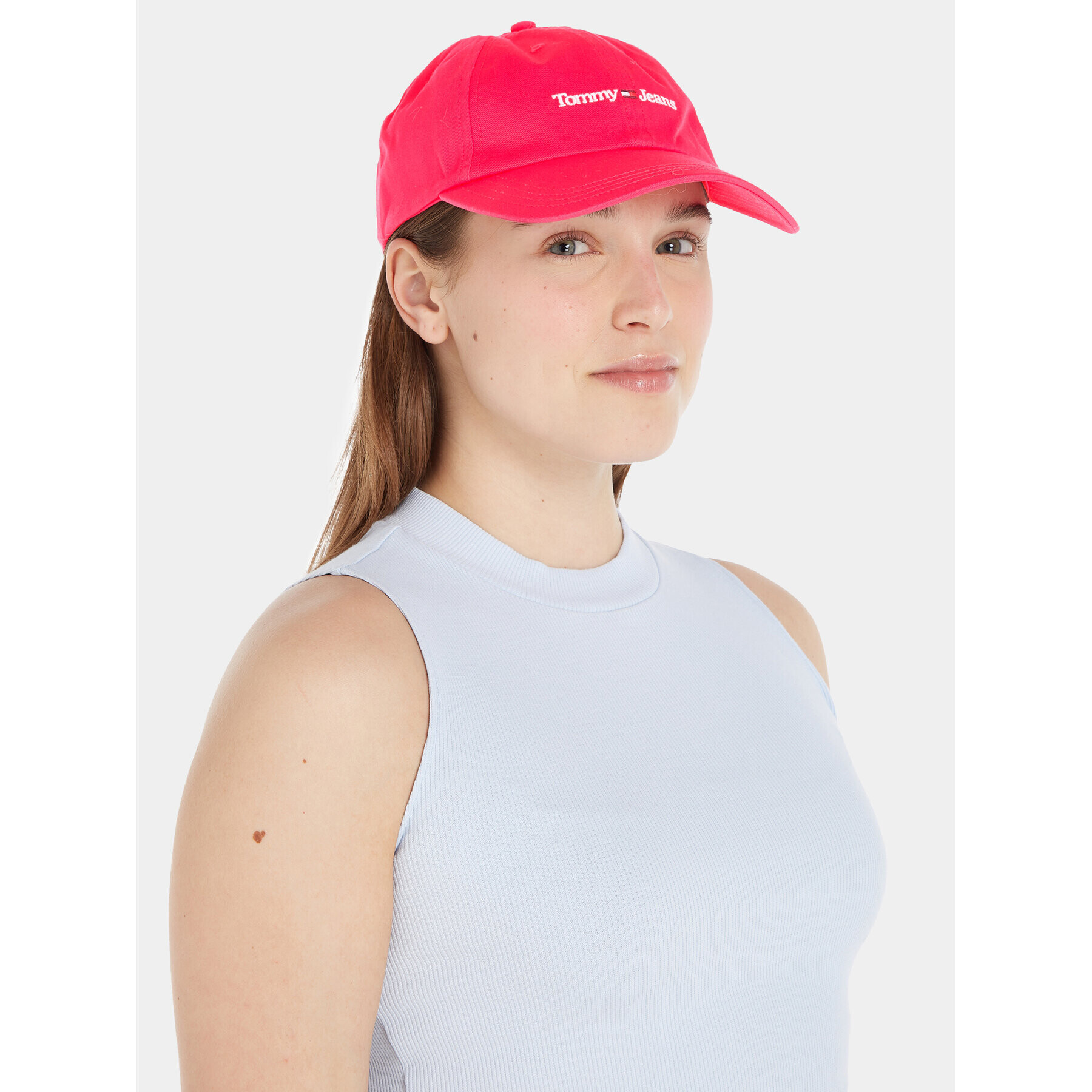 Tommy Jeans Kšiltovka Tjw Sport Cap AW0AW15472 Růžová - Pepit.cz