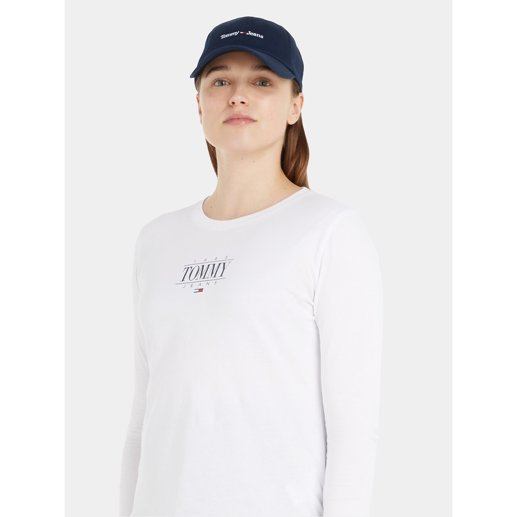 Tommy Jeans Kšiltovka Tjw Sport Cap AW0AW15472 Tmavomodrá - Pepit.cz