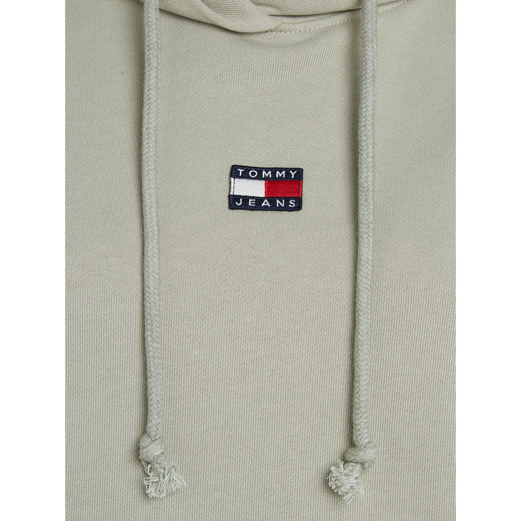 Tommy Jeans Mikina Badge DW0DW15411 Šedá Relaxed Fit - Pepit.cz