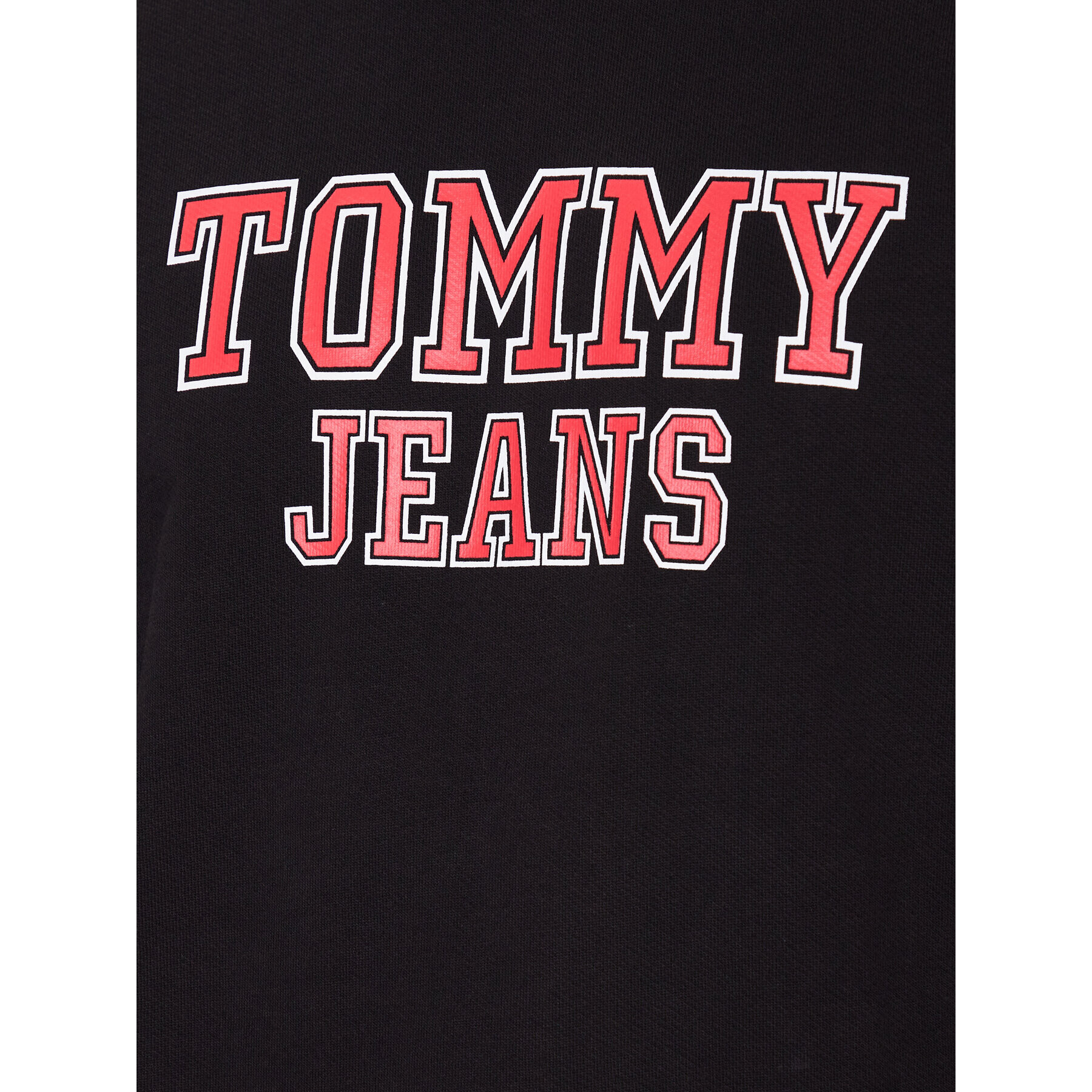 Tommy Jeans Mikina DM0DM16366 Černá Regular Fit - Pepit.cz