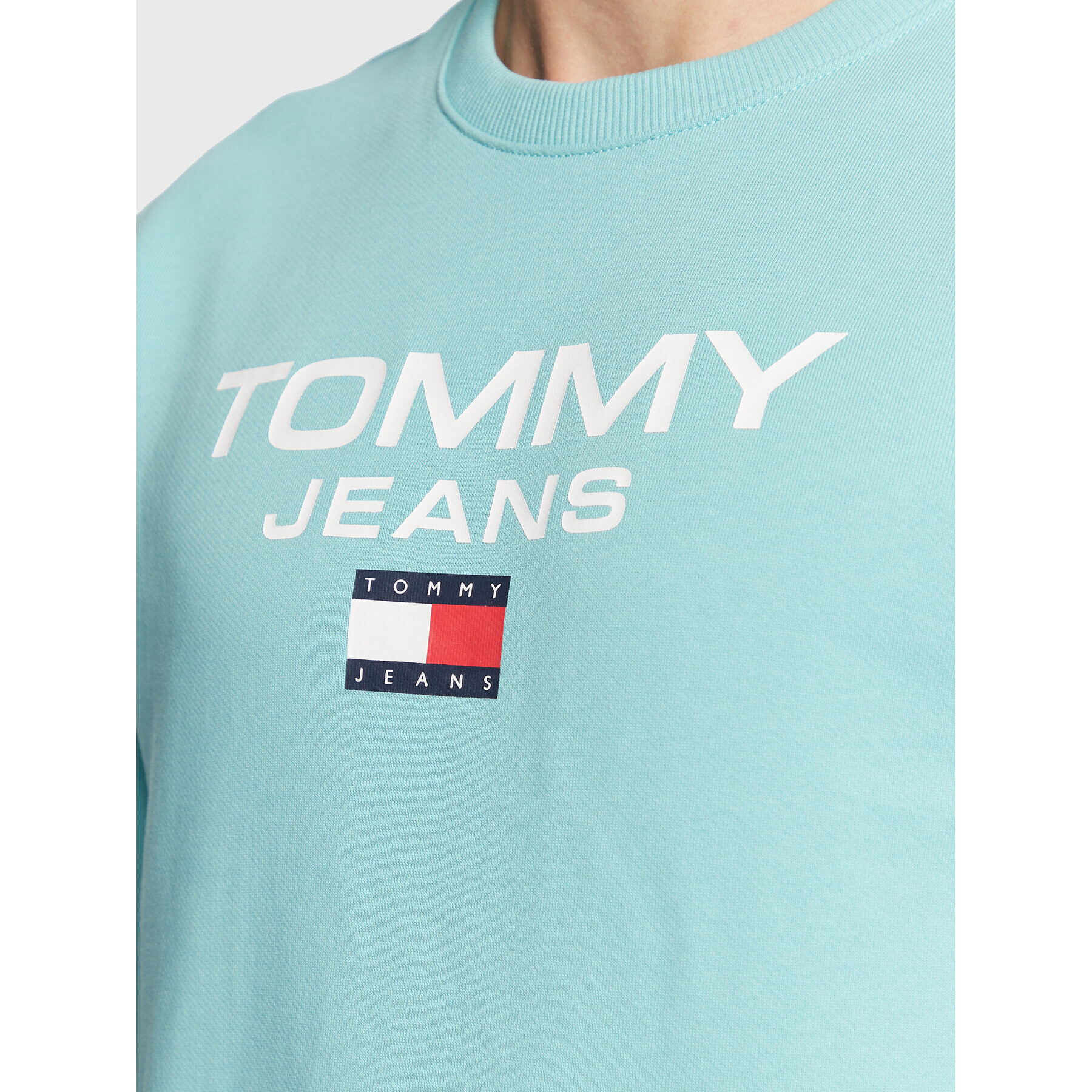 Tommy Jeans Mikina Entry DM0DM15688 Modrá Regular Fit - Pepit.cz