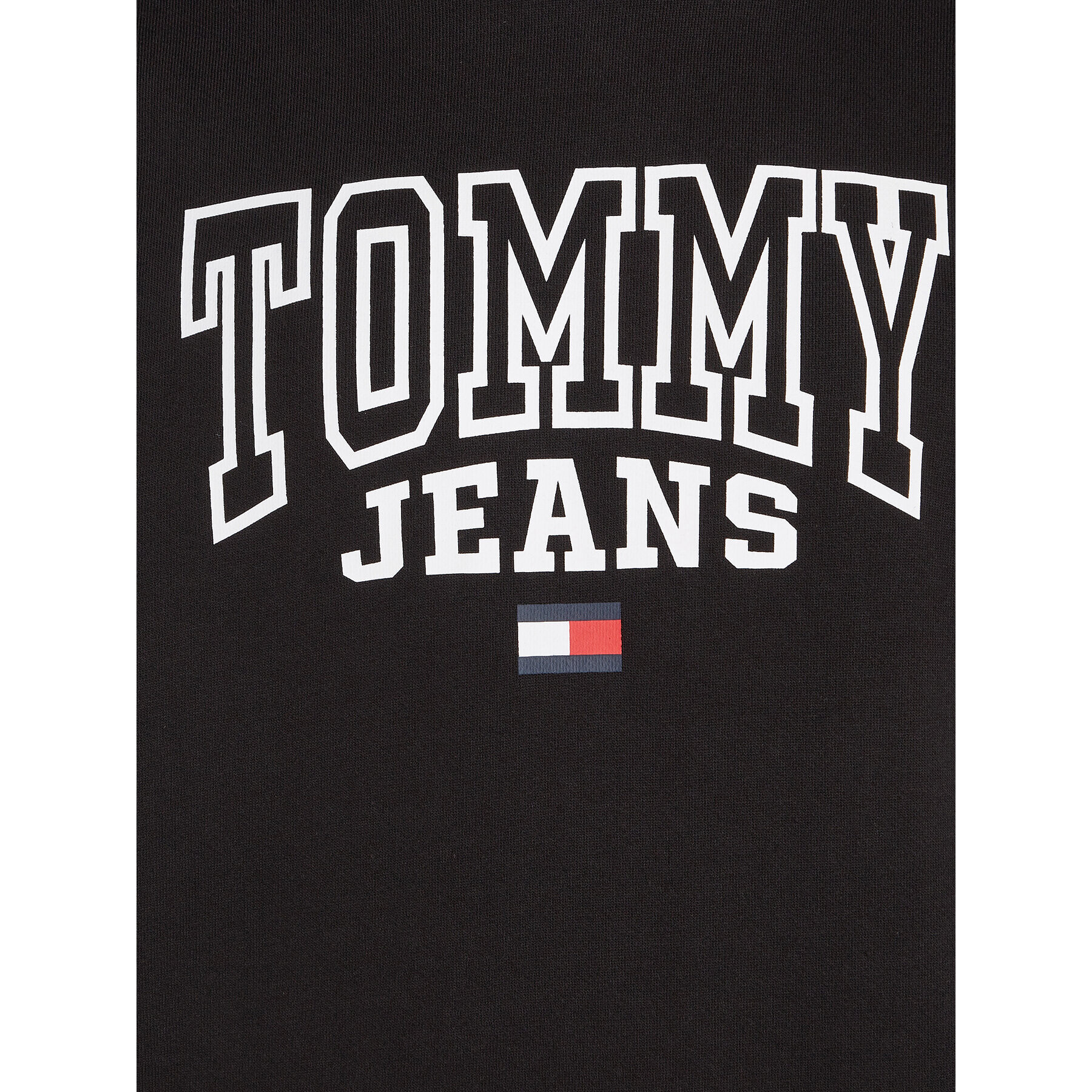 Tommy Jeans Mikina Entry Graphic DM0DM16792 Černá Regular Fit - Pepit.cz