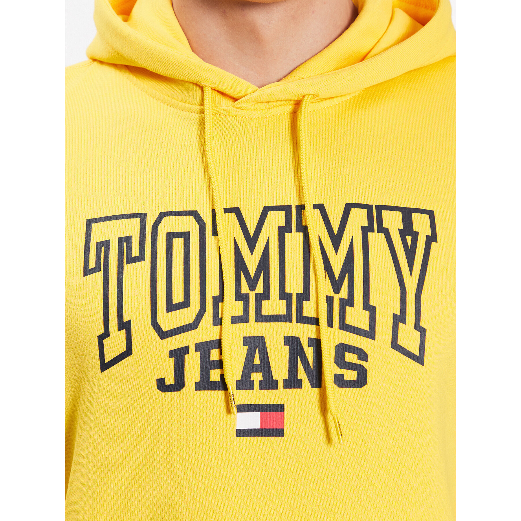 Tommy Jeans Mikina Entry Graphic DM0DM16792 Žlutá Regular Fit - Pepit.cz