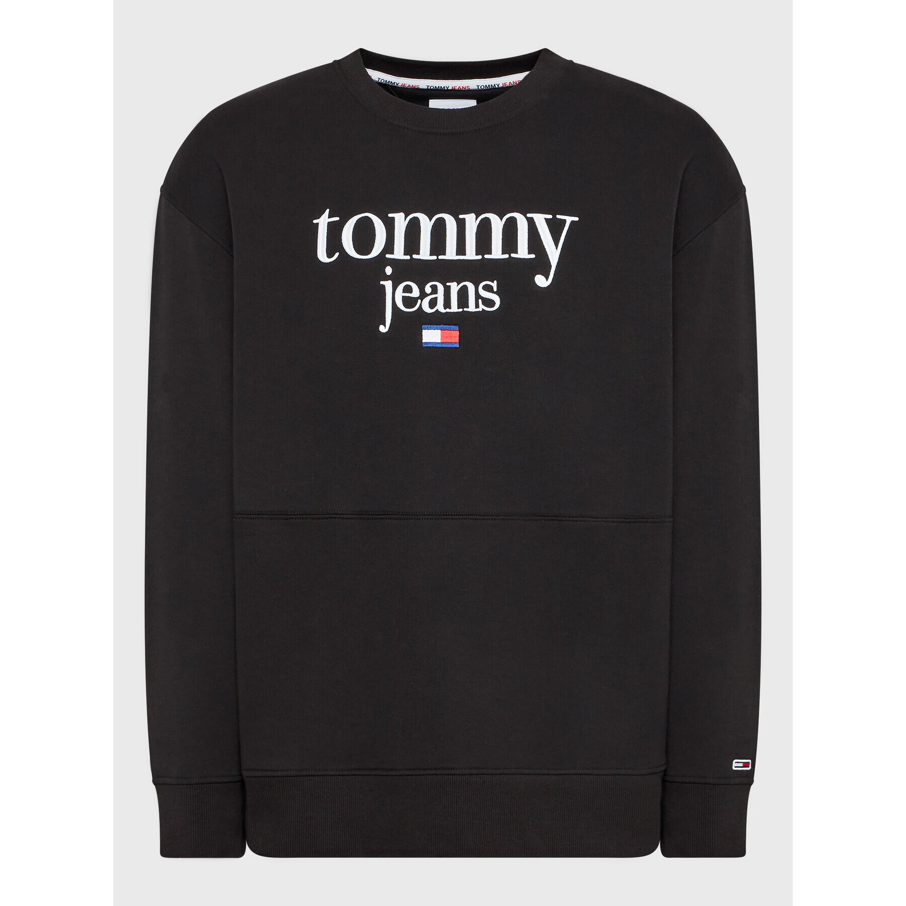 Tommy Jeans Mikina Modern Corp Logo DM0DM15029 Černá Regular Fit - Pepit.cz