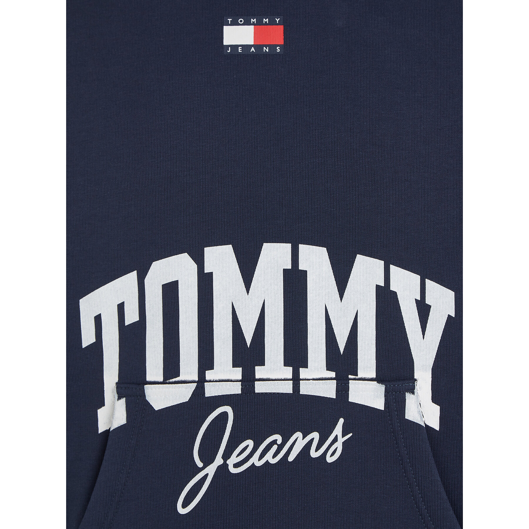 Tommy Jeans Mikina New Varsity DW0DW16399 Tmavomodrá Oversize - Pepit.cz