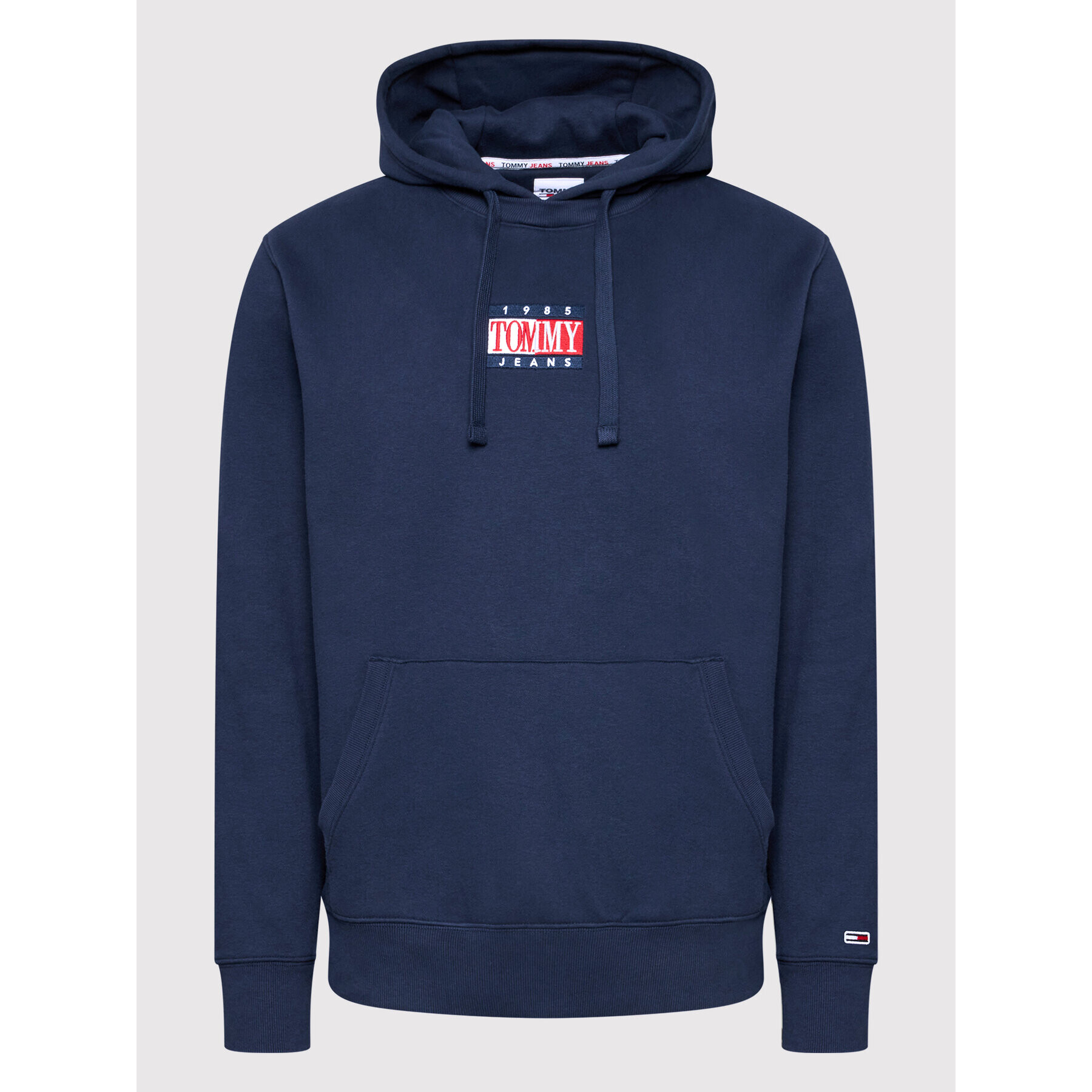 Tommy Jeans Mikina Timless DM0DM12372 Tmavomodrá Regular Fit - Pepit.cz