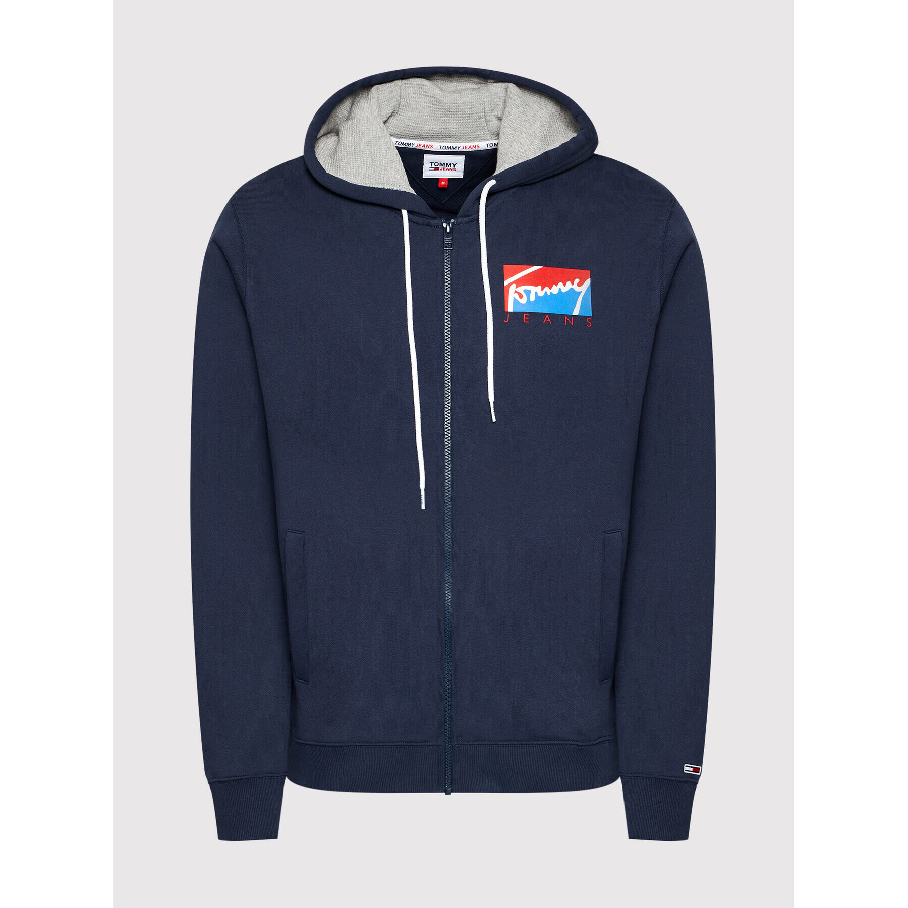 Tommy Jeans Mikina Tjm Essential DM0DM10908 Tmavomodrá Regular Fit - Pepit.cz