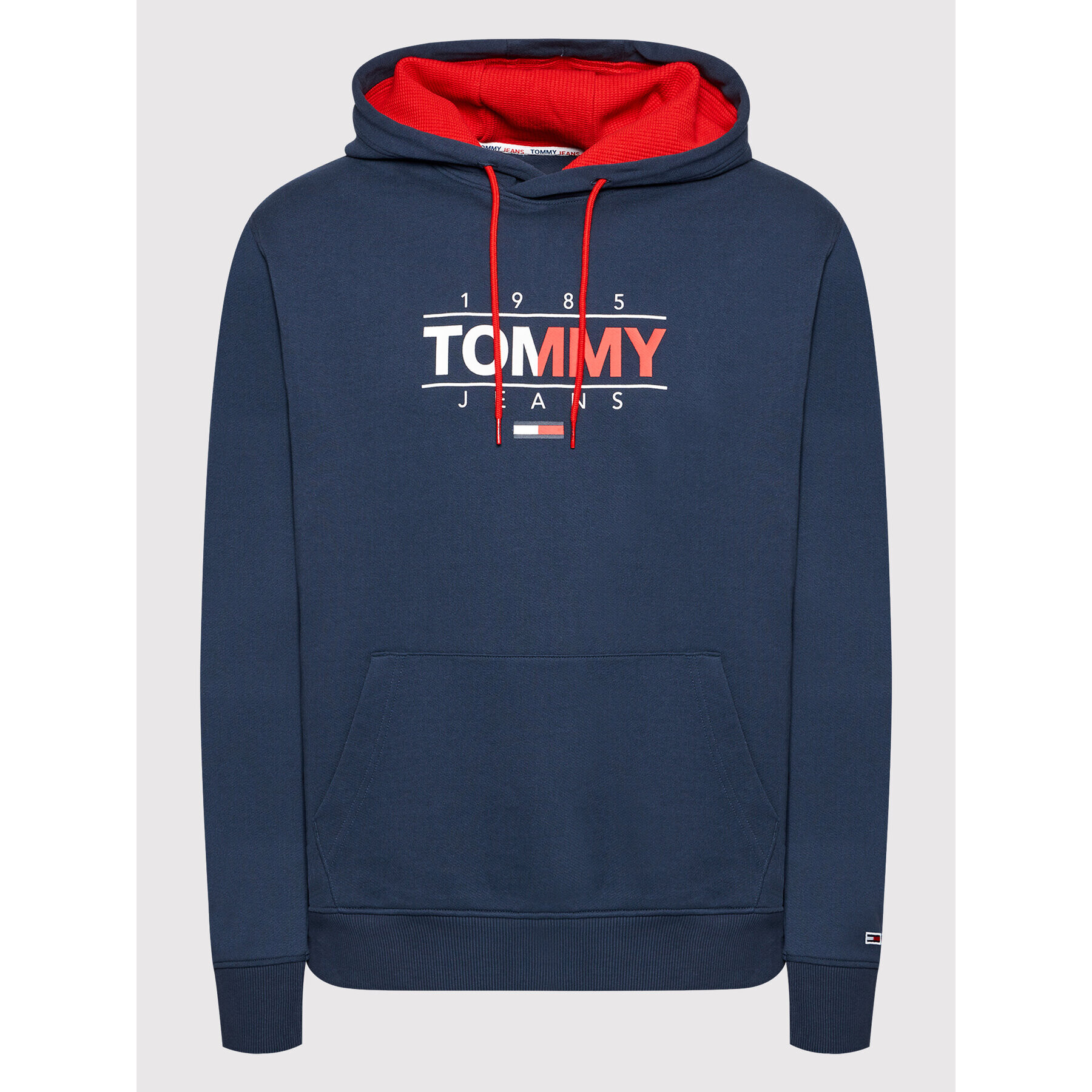 Tommy Jeans Mikina Tjm Essential Graphic DM0DM11630 Tmavomodrá Regular Fit - Pepit.cz