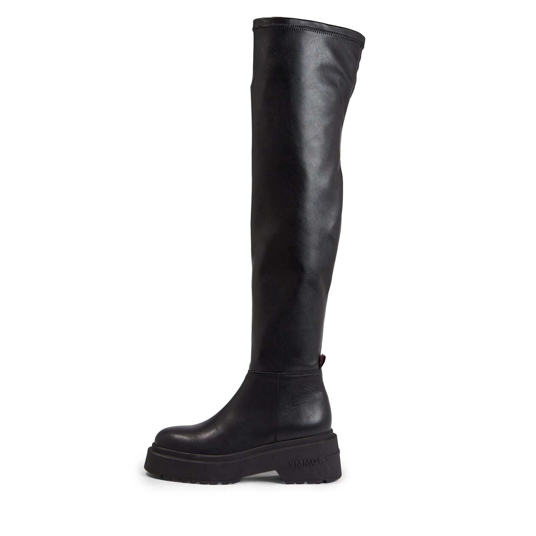 Tommy Jeans Mušketýrky Tjw Over The Knee Boots EN0EN02254 Černá - Pepit.cz