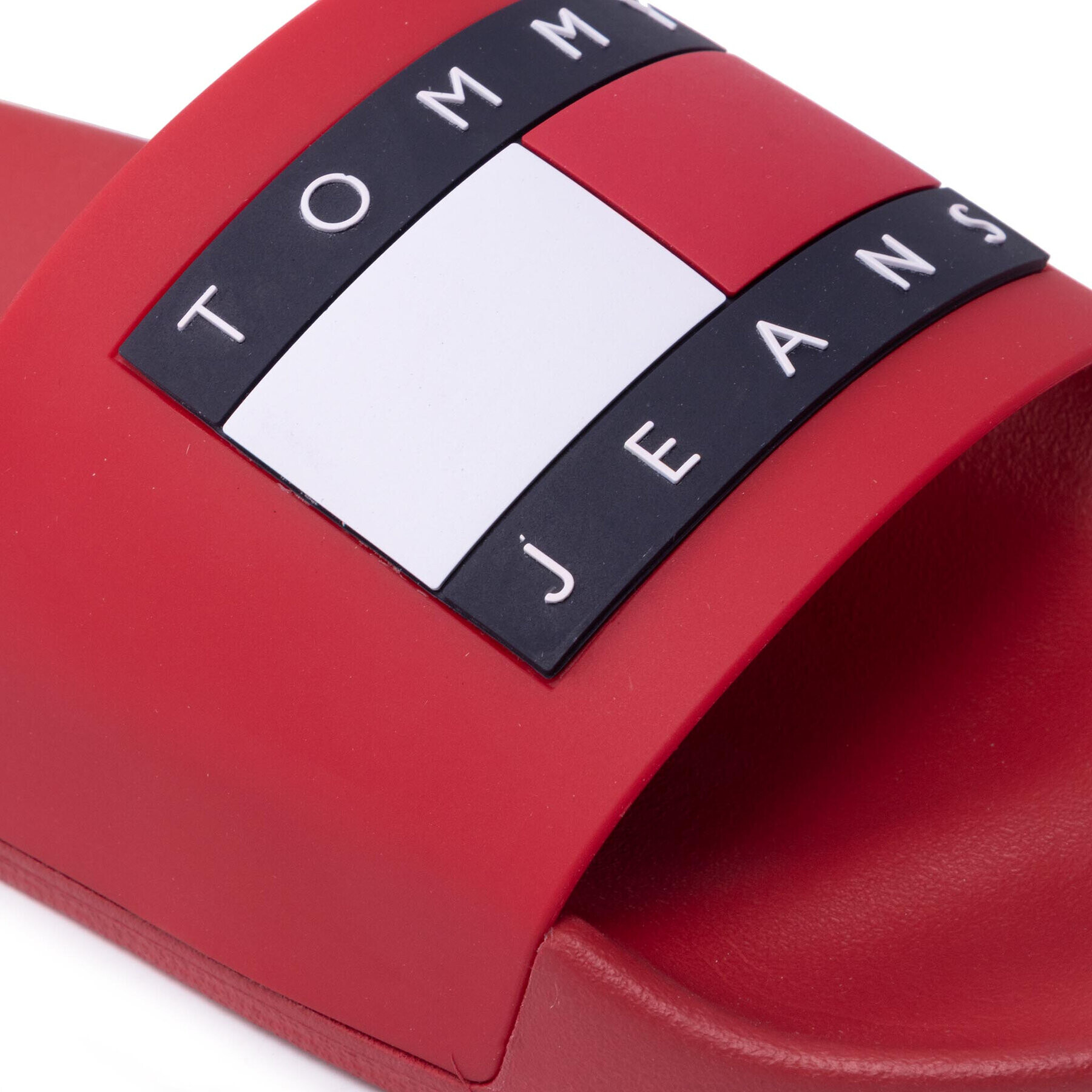 Tommy Jeans Nazouváky Mens Flag Pool Slide EM0EM01021 Červená - Pepit.cz