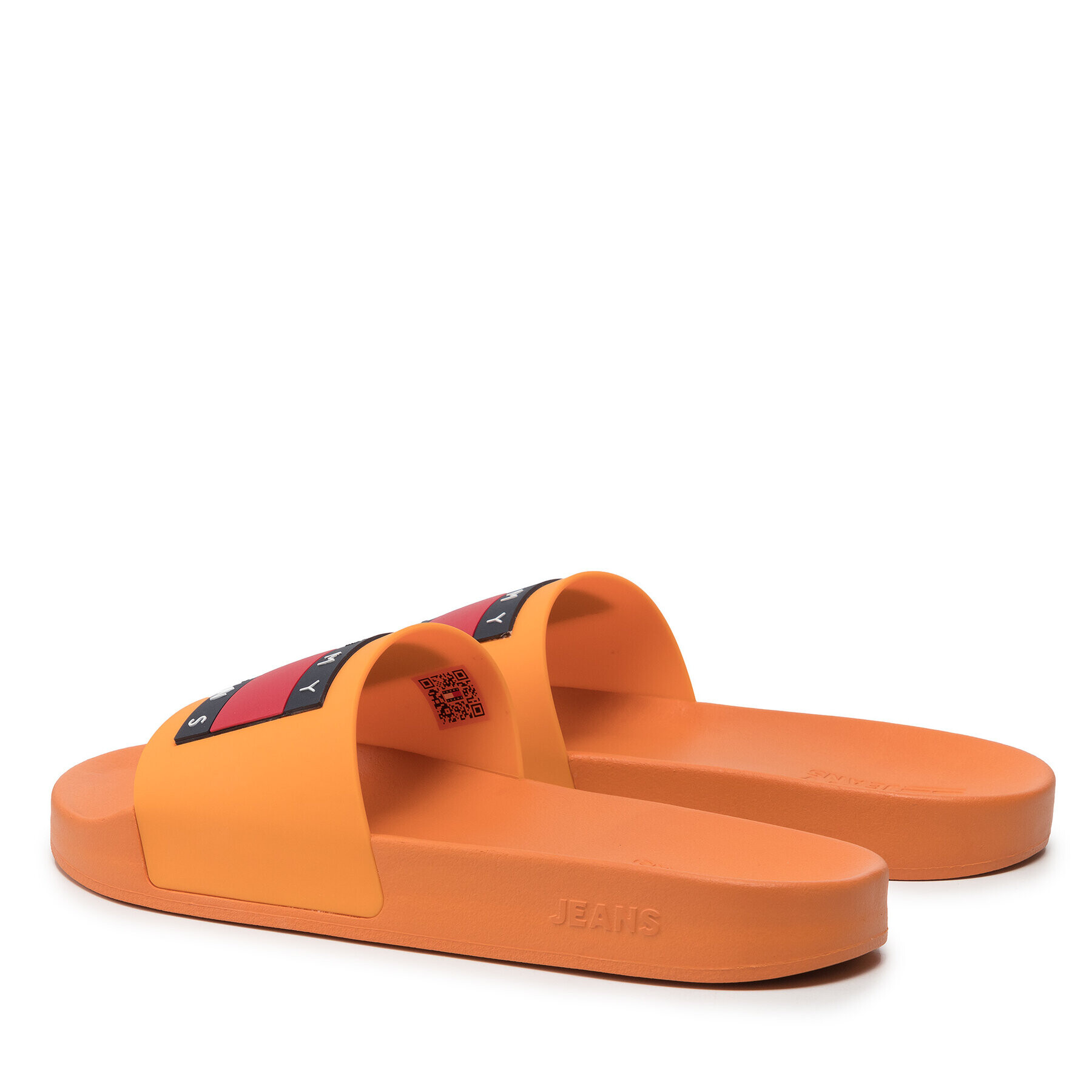 Tommy Jeans Nazouváky Mens Flag Pool Slide EM0EM01021 Oranžová - Pepit.cz