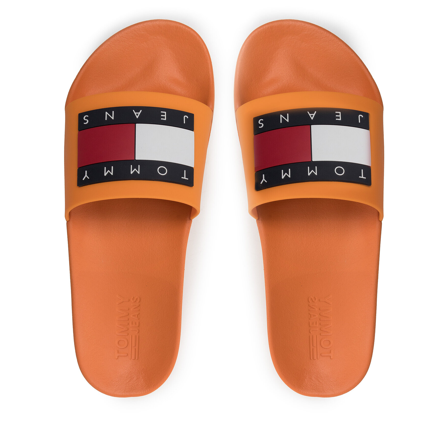 Tommy Jeans Nazouváky Mens Flag Pool Slide EM0EM01021 Oranžová - Pepit.cz