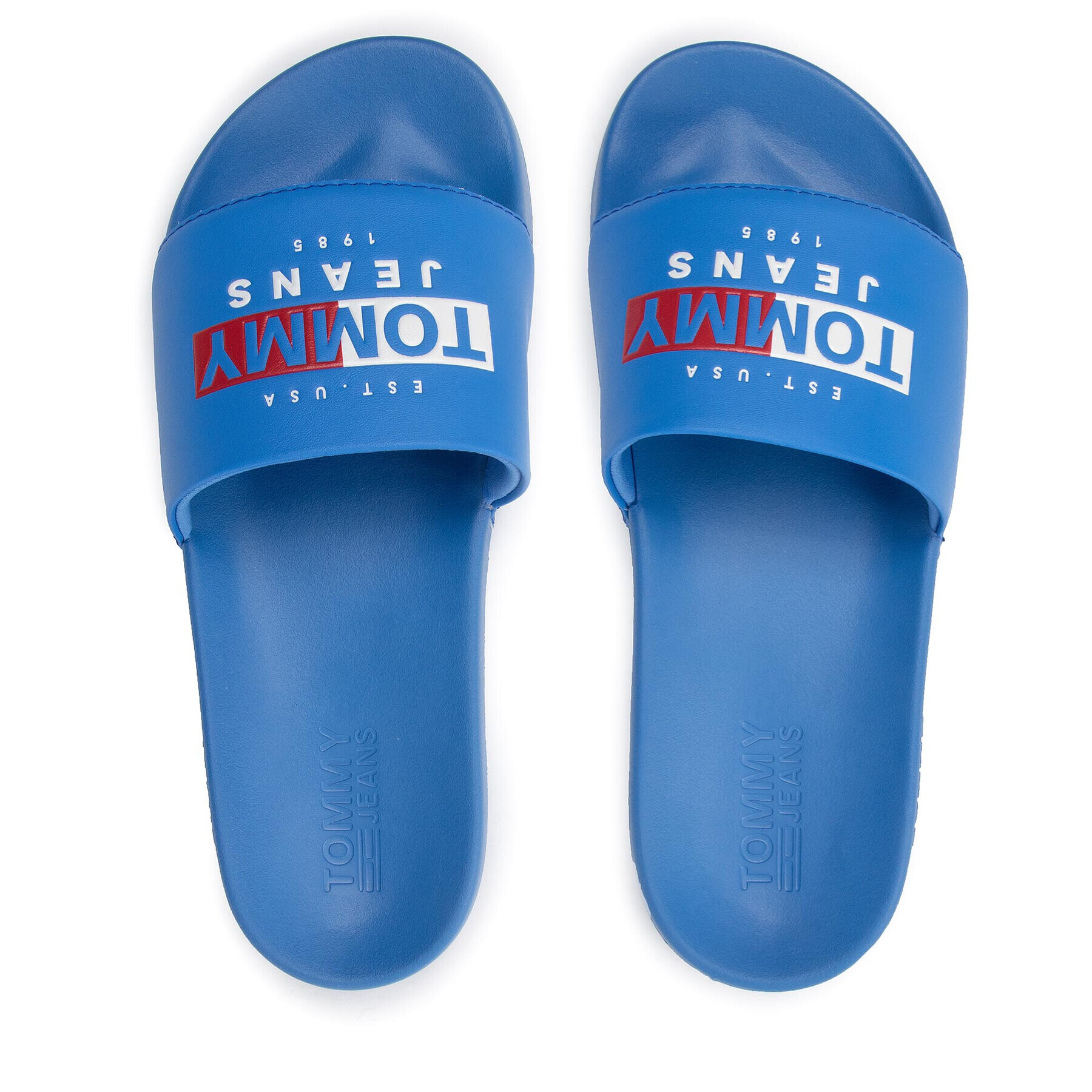 Tommy Jeans Nazouváky Seasonal Poolslide EM0EM01031 Modrá - Pepit.cz