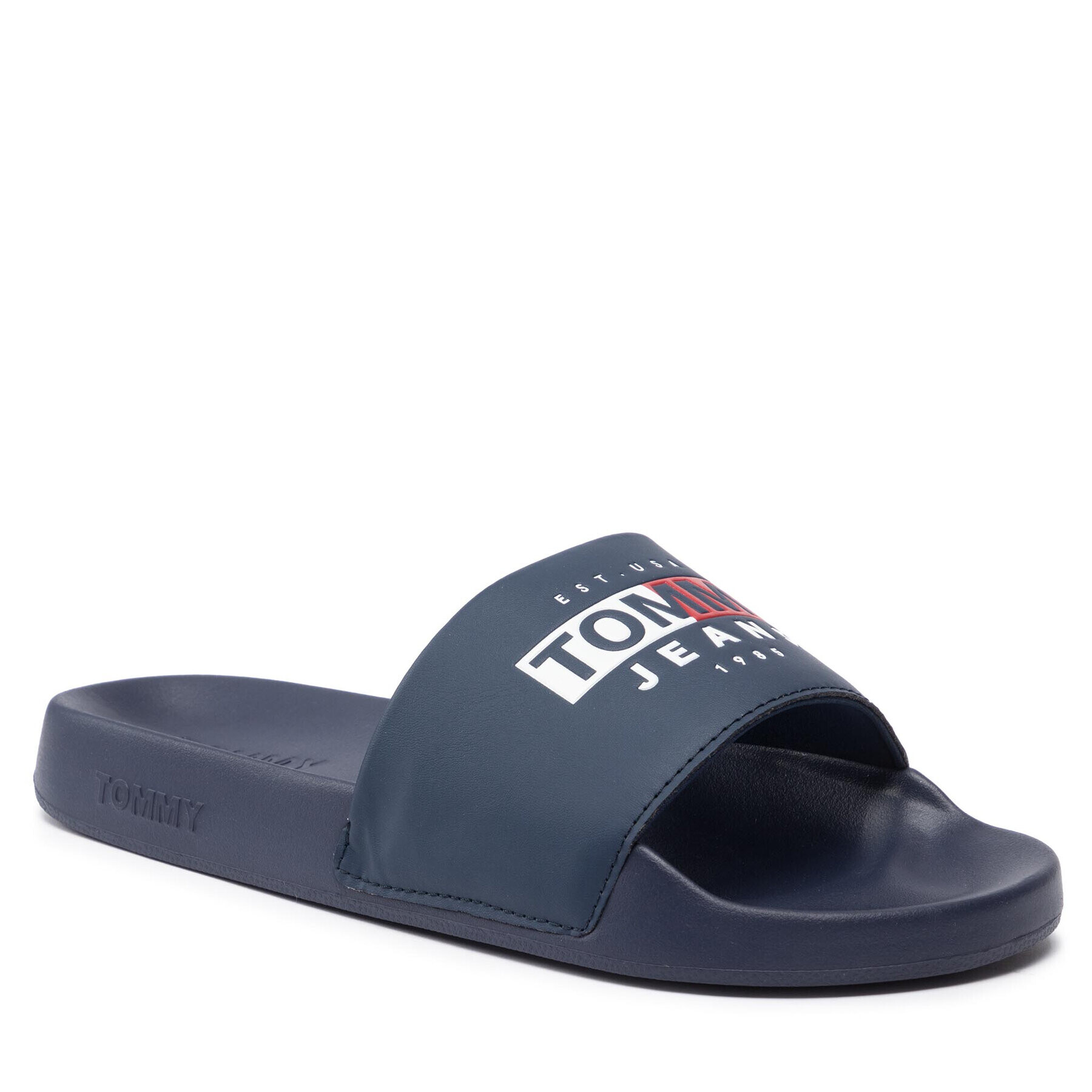 Tommy Jeans Nazouváky Seasonal Poolslide EM0EM01031 Tmavomodrá - Pepit.cz