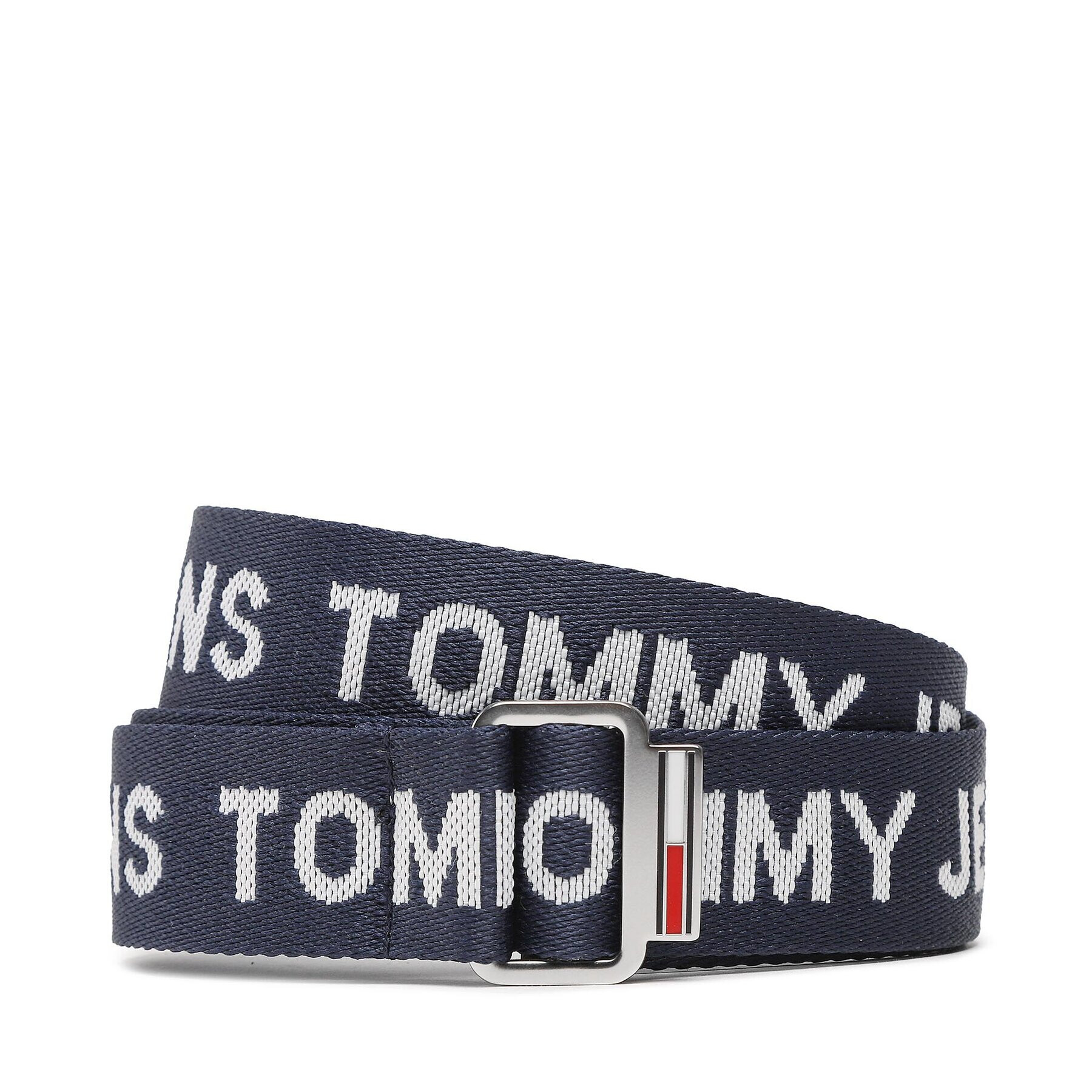 Tommy Jeans Pánský pásek Tjm Bxter 3.5 AM0AM10907 Tmavomodrá - Pepit.cz