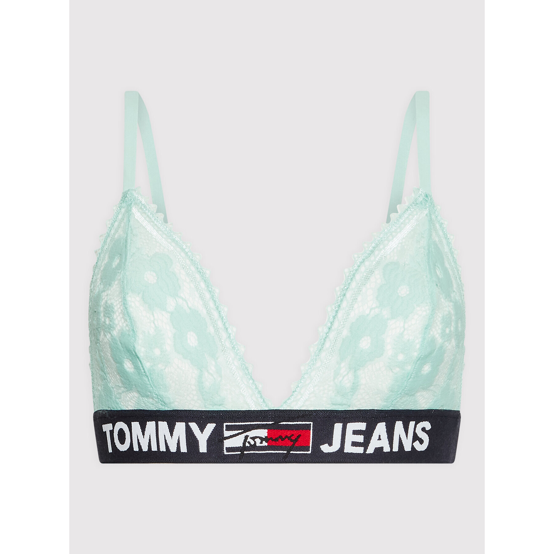 Tommy Jeans Podprsenka Bralette UW0UW03508 Modrá - Pepit.cz