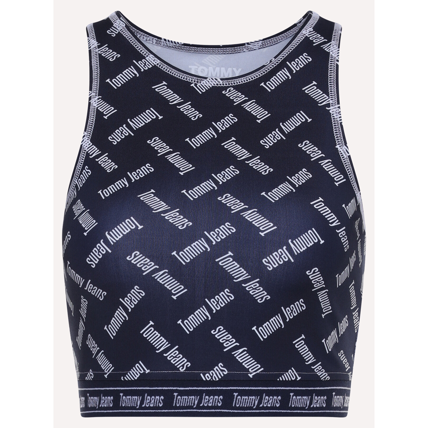 Tommy Jeans Podprsenkový top DW0DW08016 Tmavomodrá - Pepit.cz