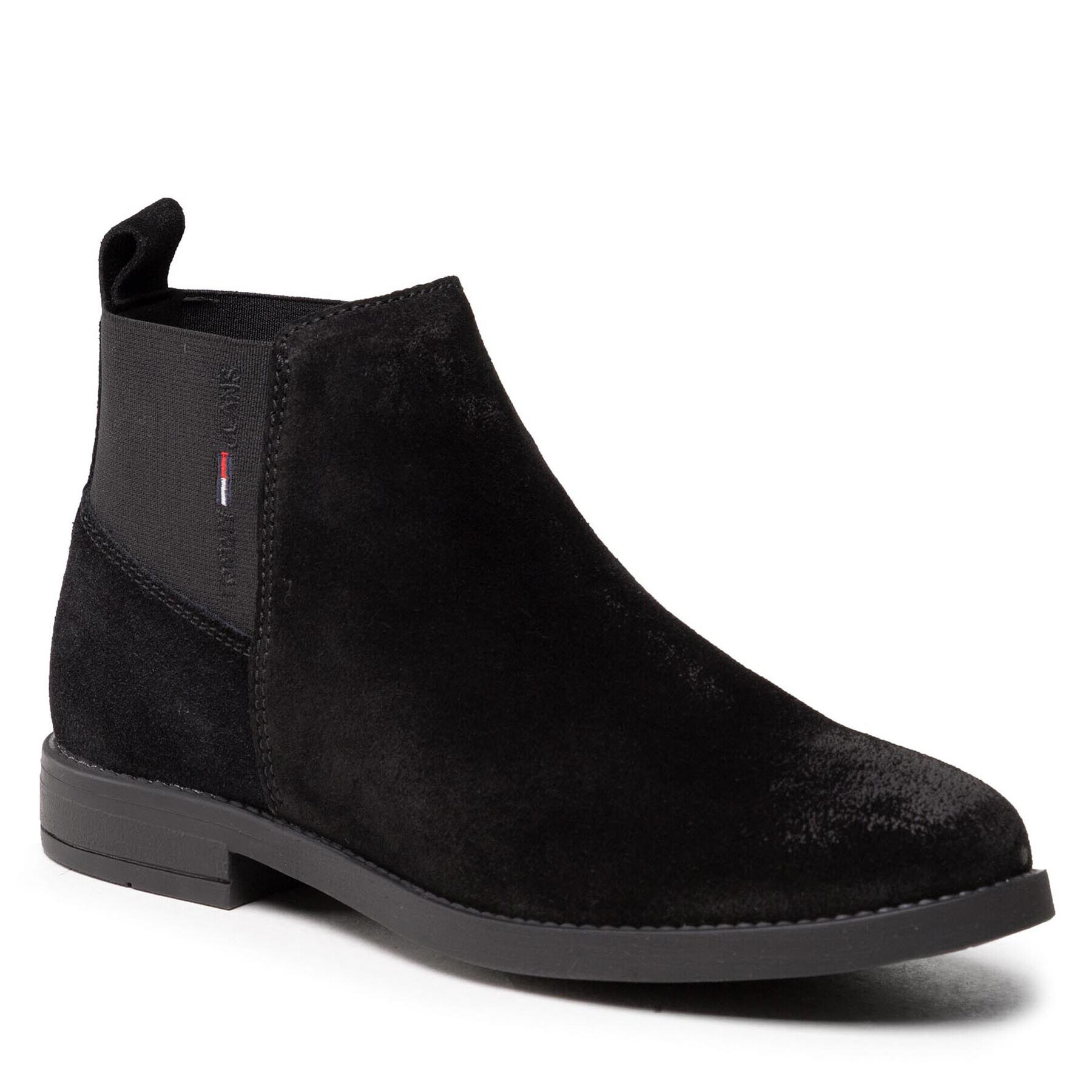 Tommy Jeans Polokozačky Essentials Chelsea Boot EN0EN01520 Černá - Pepit.cz