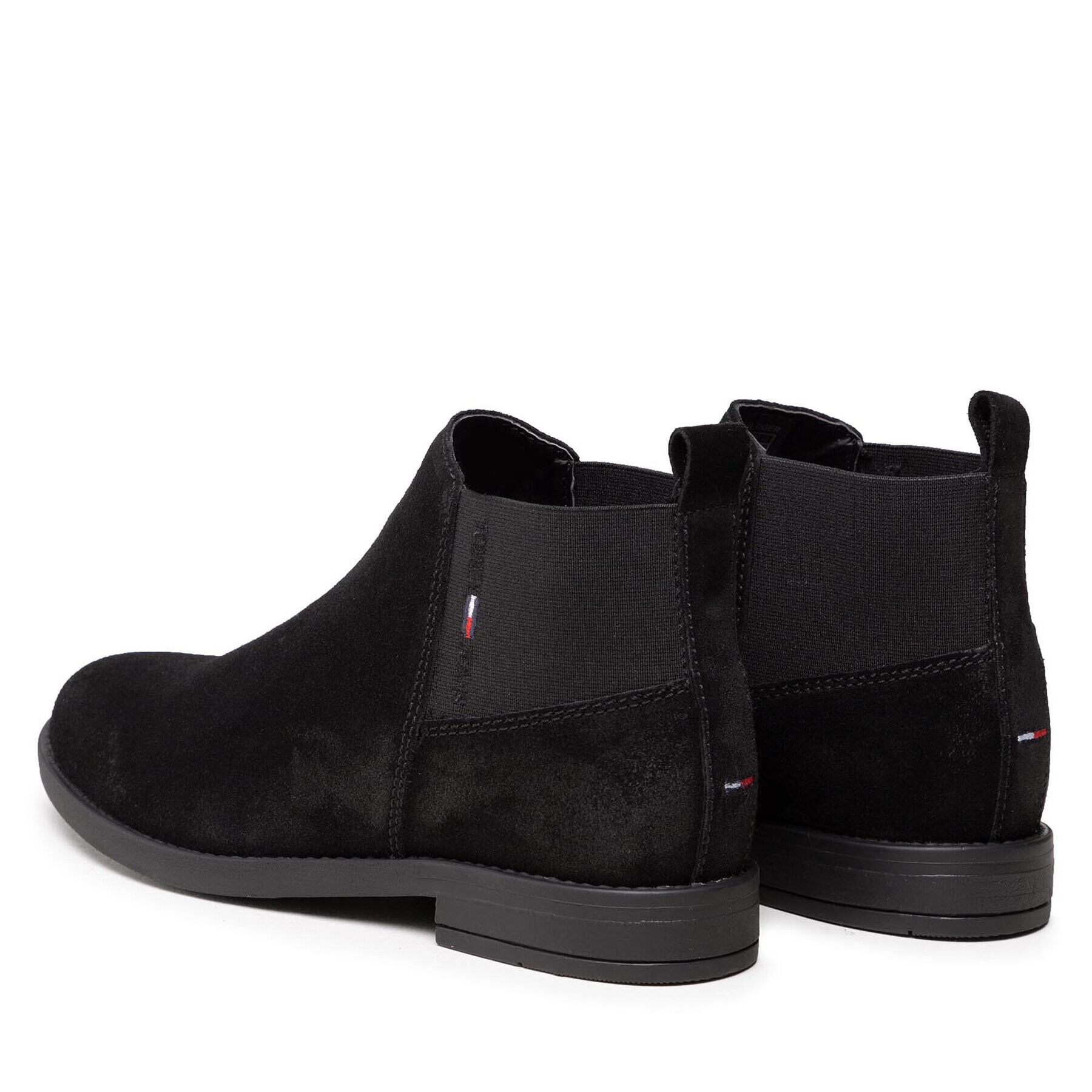 Tommy Jeans Polokozačky Essentials Chelsea Boot EN0EN01520 Černá - Pepit.cz