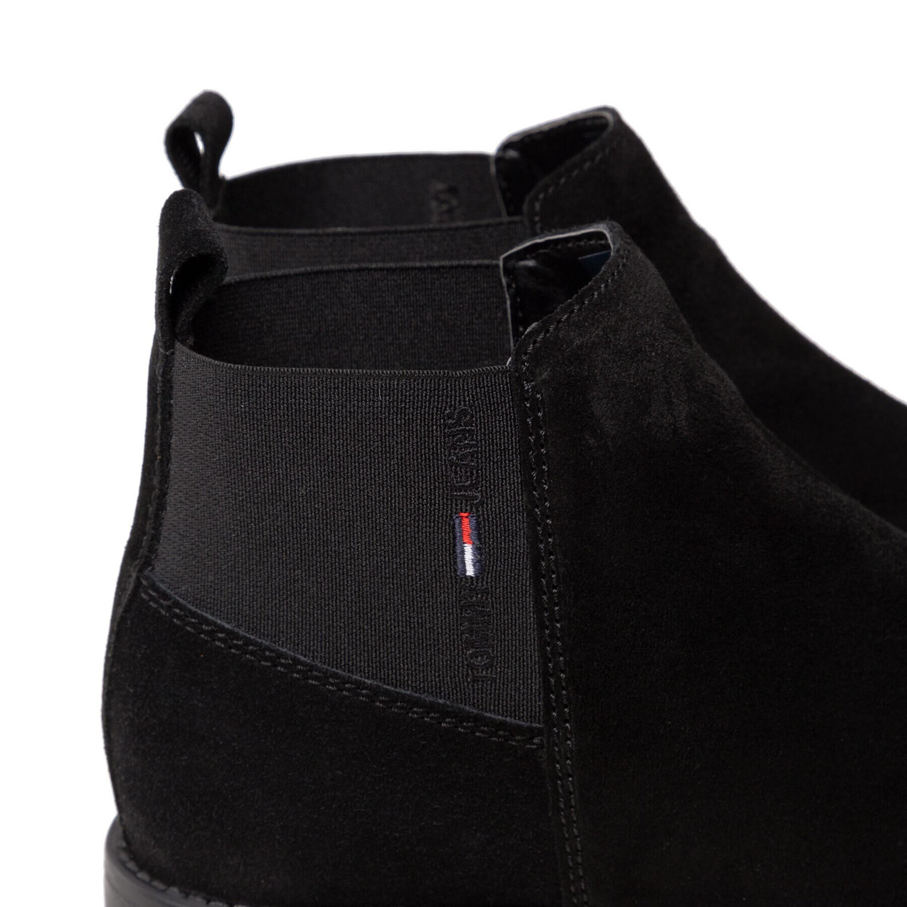 Tommy Jeans Polokozačky Essentials Chelsea Boot EN0EN01520 Černá - Pepit.cz