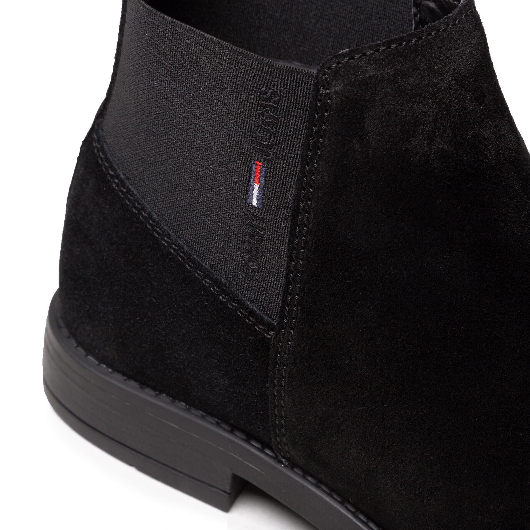 Tommy Jeans Polokozačky Essentials Chelsea Boot EN0EN01520 Černá - Pepit.cz