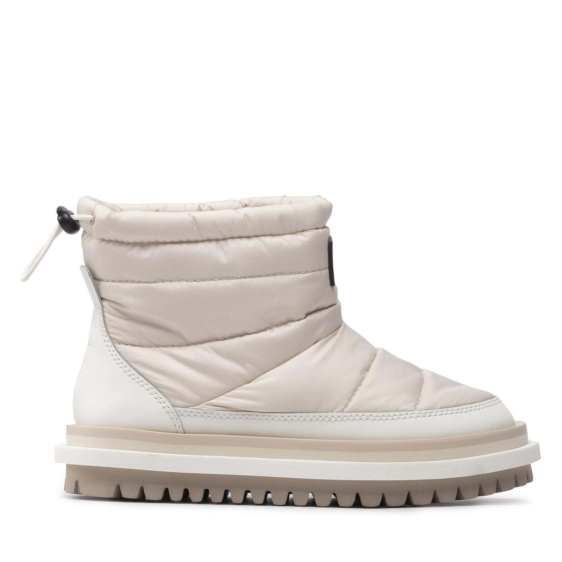 Tommy Jeans Polokozačky Padded Wmns Boot EN0EN01950 Béžová - Pepit.cz