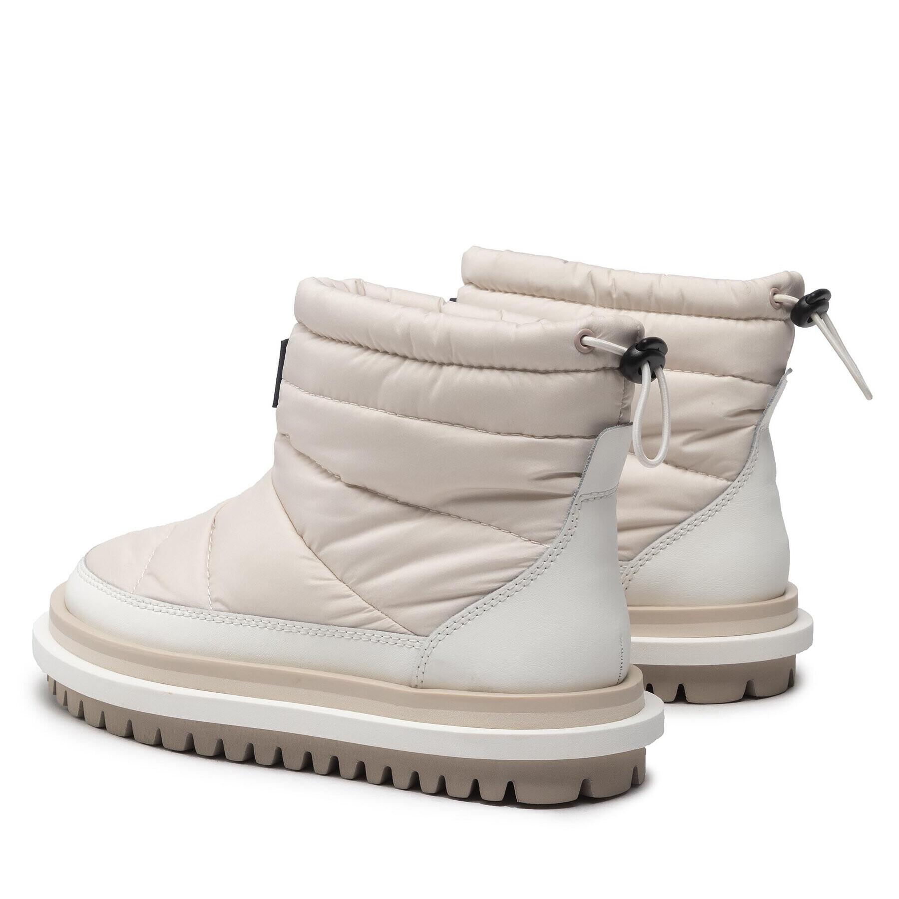 Tommy Jeans Polokozačky Padded Wmns Boot EN0EN01950 Béžová - Pepit.cz