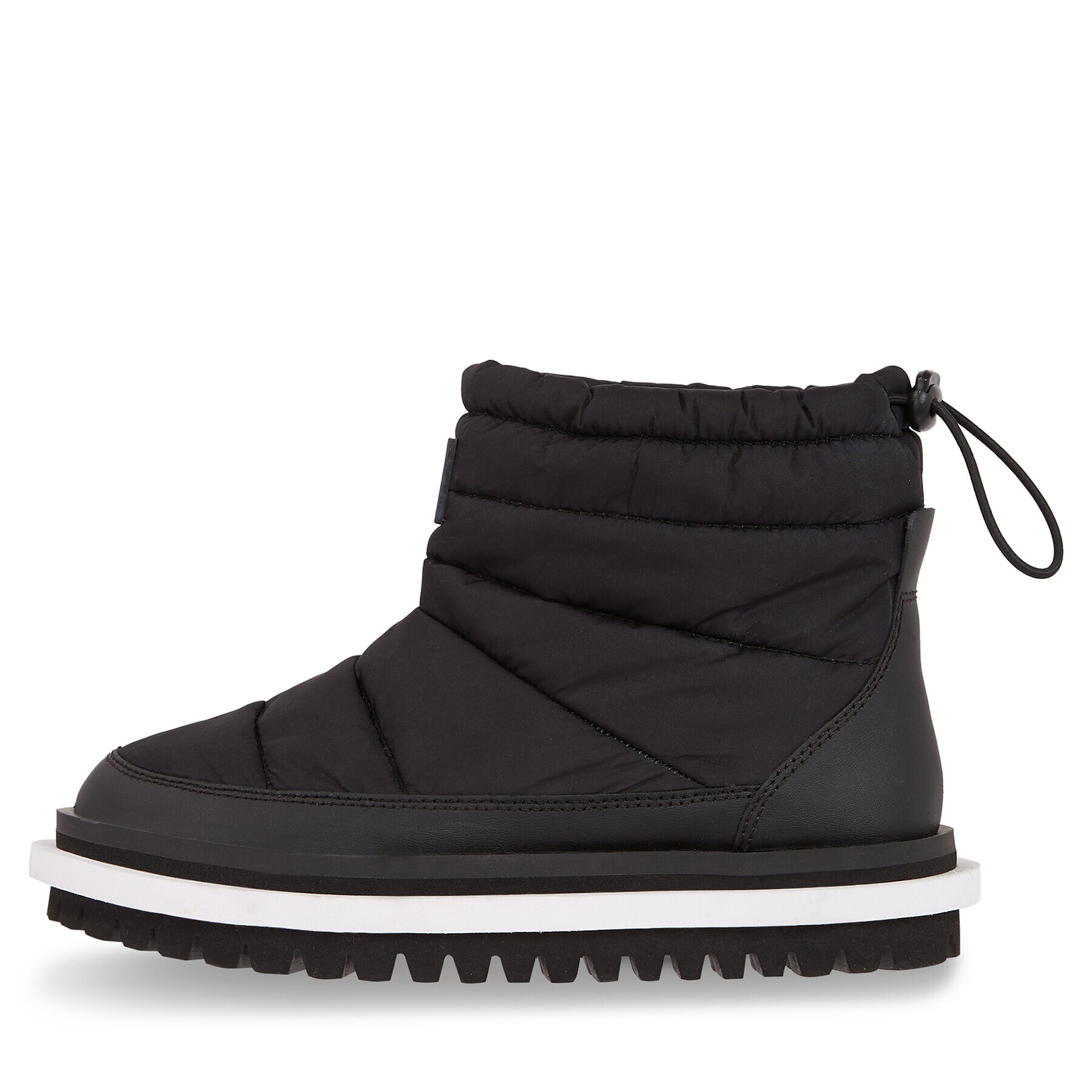 Tommy Jeans Polokozačky Tjw Padded Flat Boot EN0EN02292 Černá - Pepit.cz