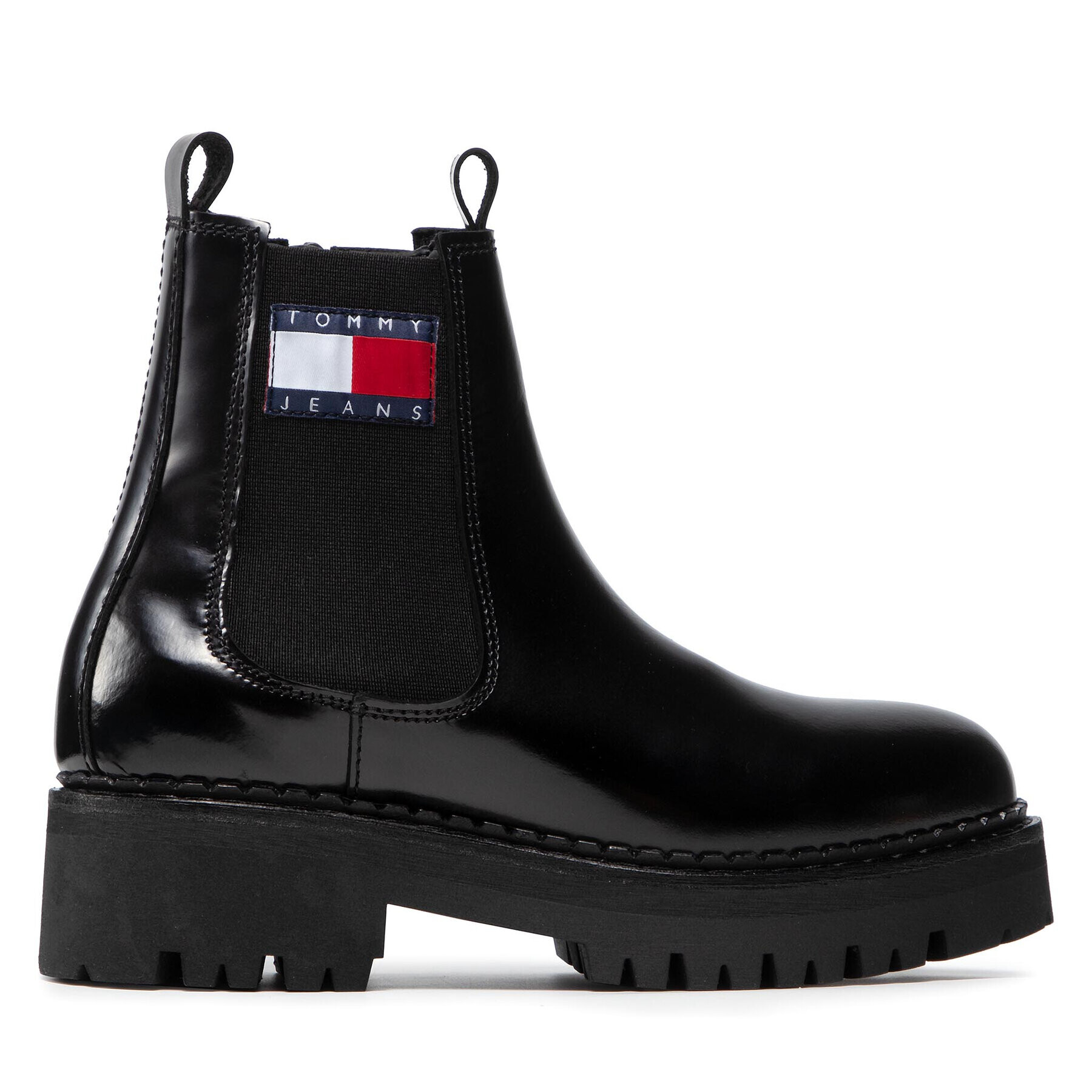 Tommy Jeans Polokozačky Urban Chelsea Boot EN0EN01540 Černá - Pepit.cz