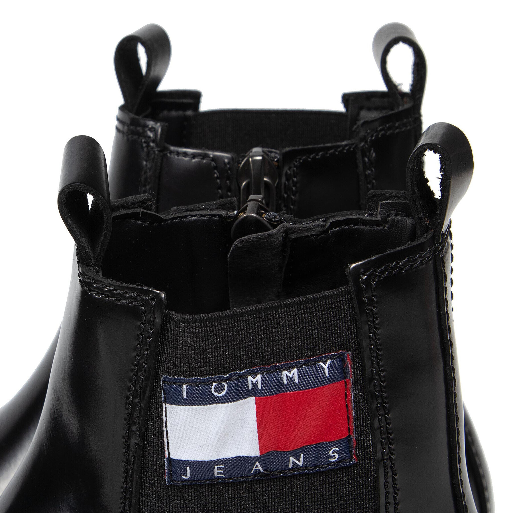 Tommy Jeans Polokozačky Urban Chelsea Boot EN0EN01540 Černá - Pepit.cz