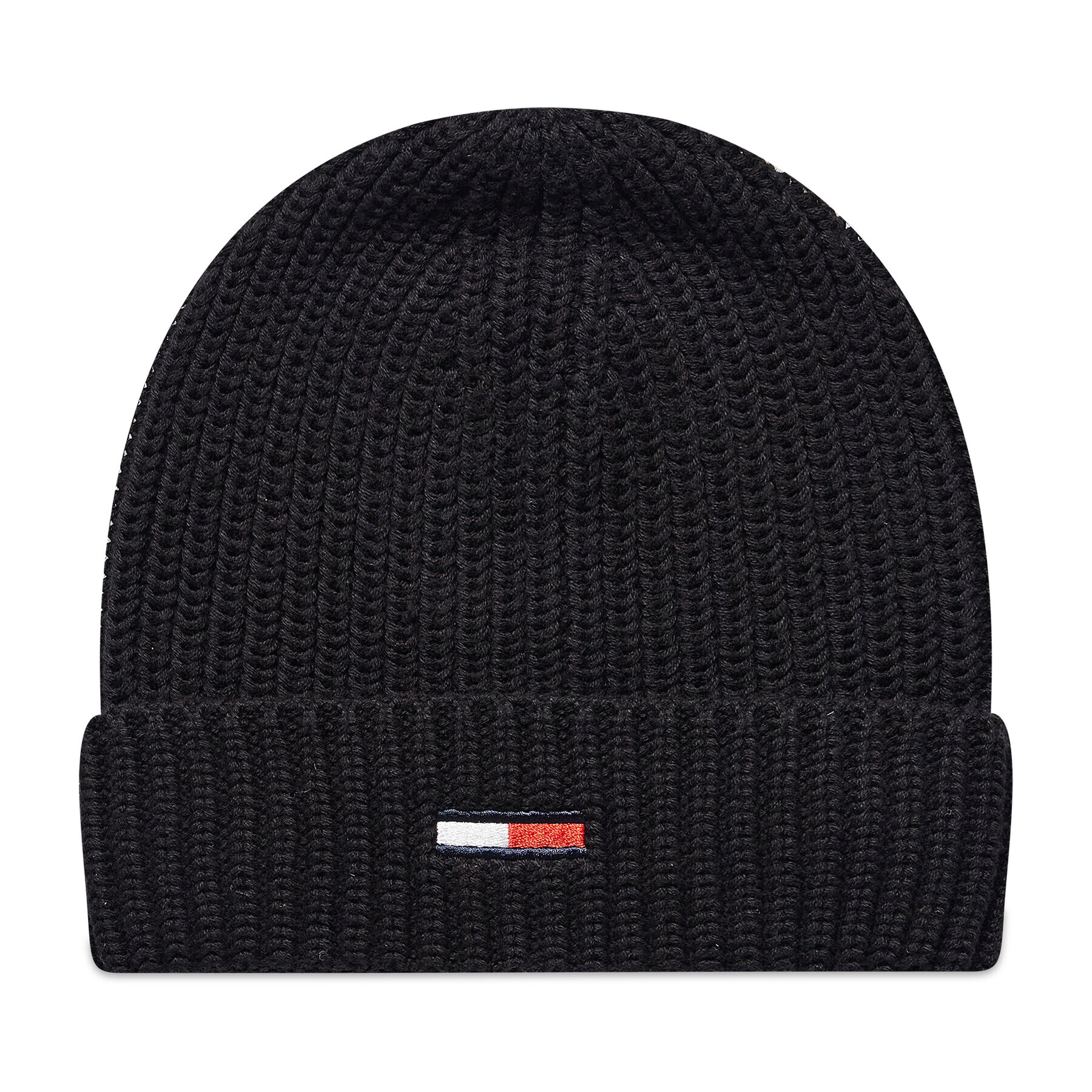 Tommy Jeans Sada čepice a šál TJM Scarf And Beanie Gp AM0AM08344 Černá - Pepit.cz