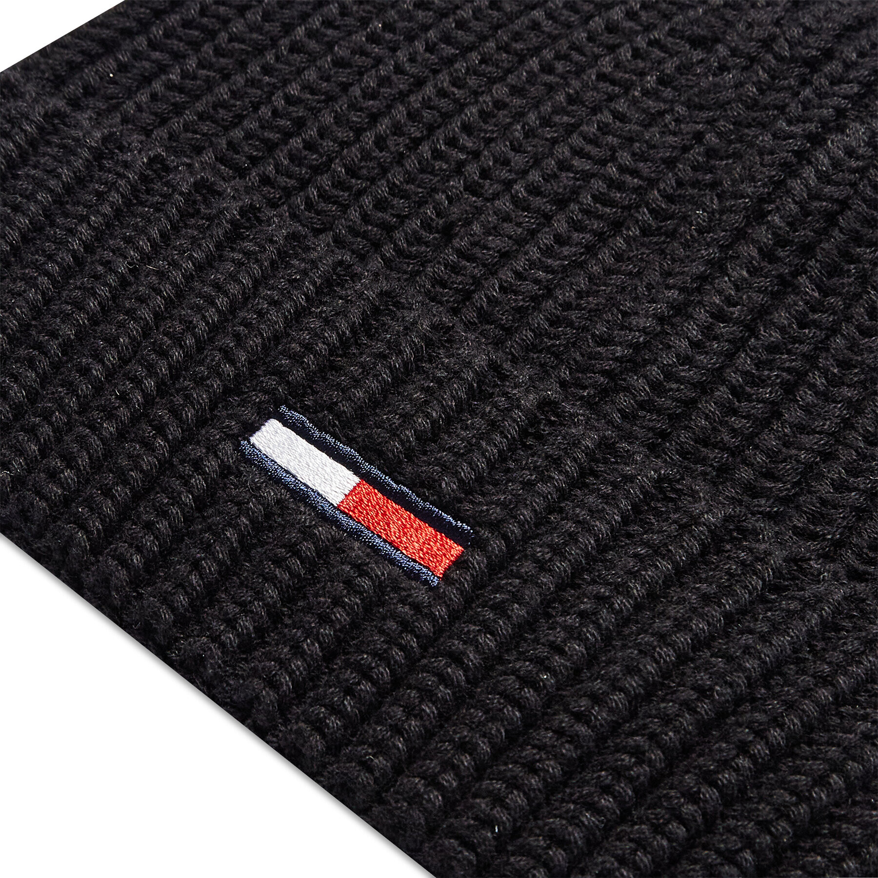 Tommy Jeans Sada čepice a šál TJM Scarf And Beanie Gp AM0AM08344 Černá - Pepit.cz