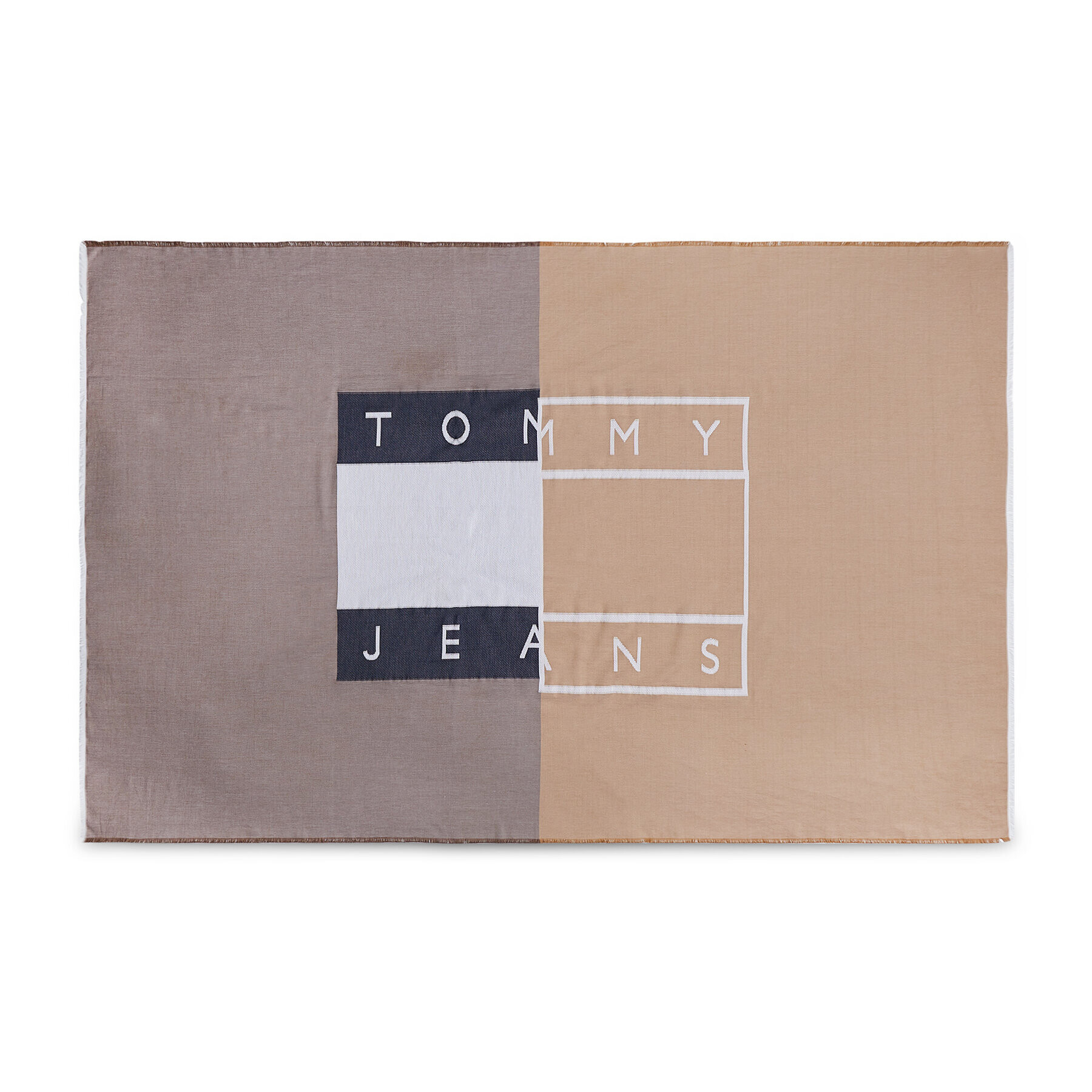 Tommy Jeans Šál Heritage Blanket AM0AM09532 Béžová - Pepit.cz