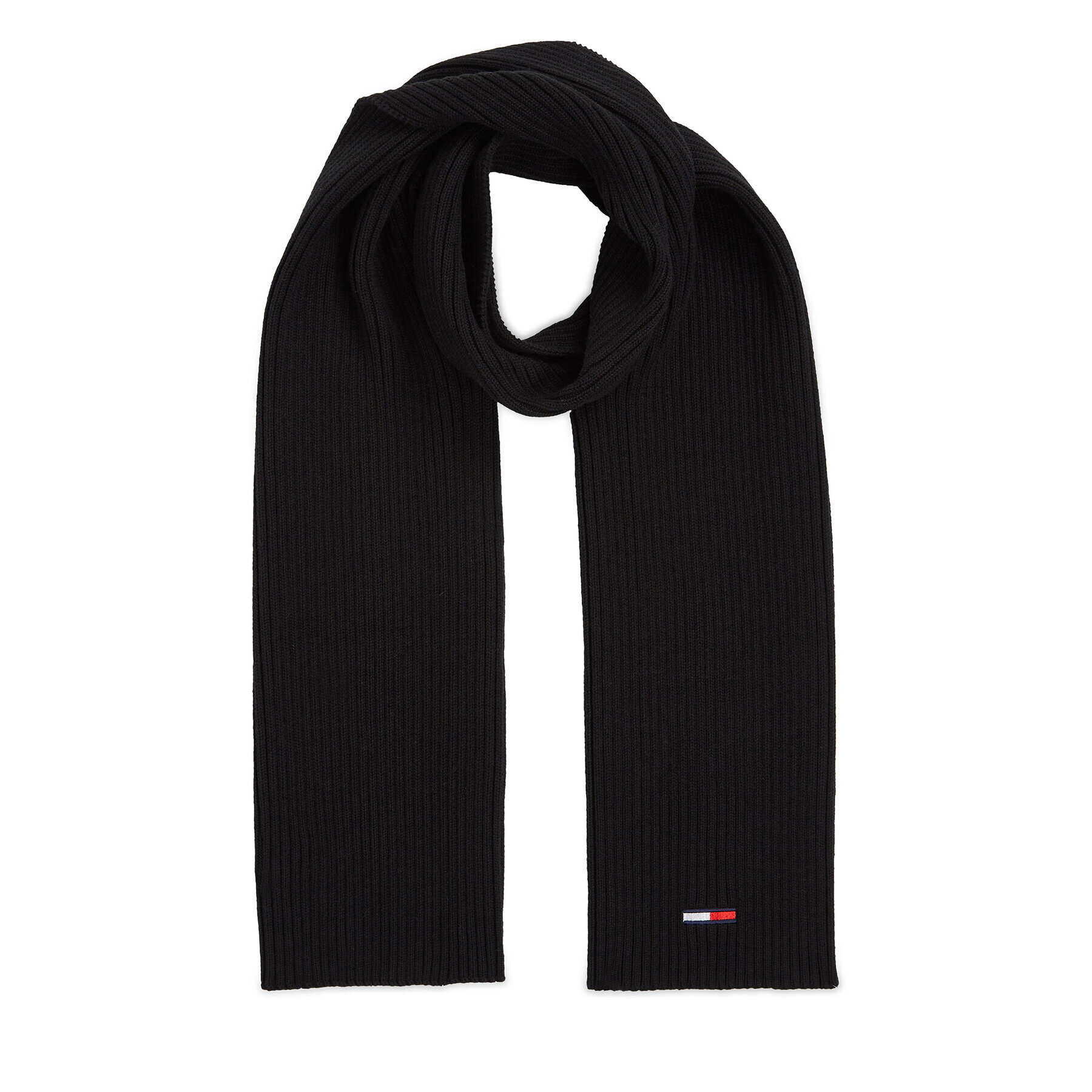 Tommy Jeans Šál Tjm Flag Scarf AM0AM11702 Černá - Pepit.cz